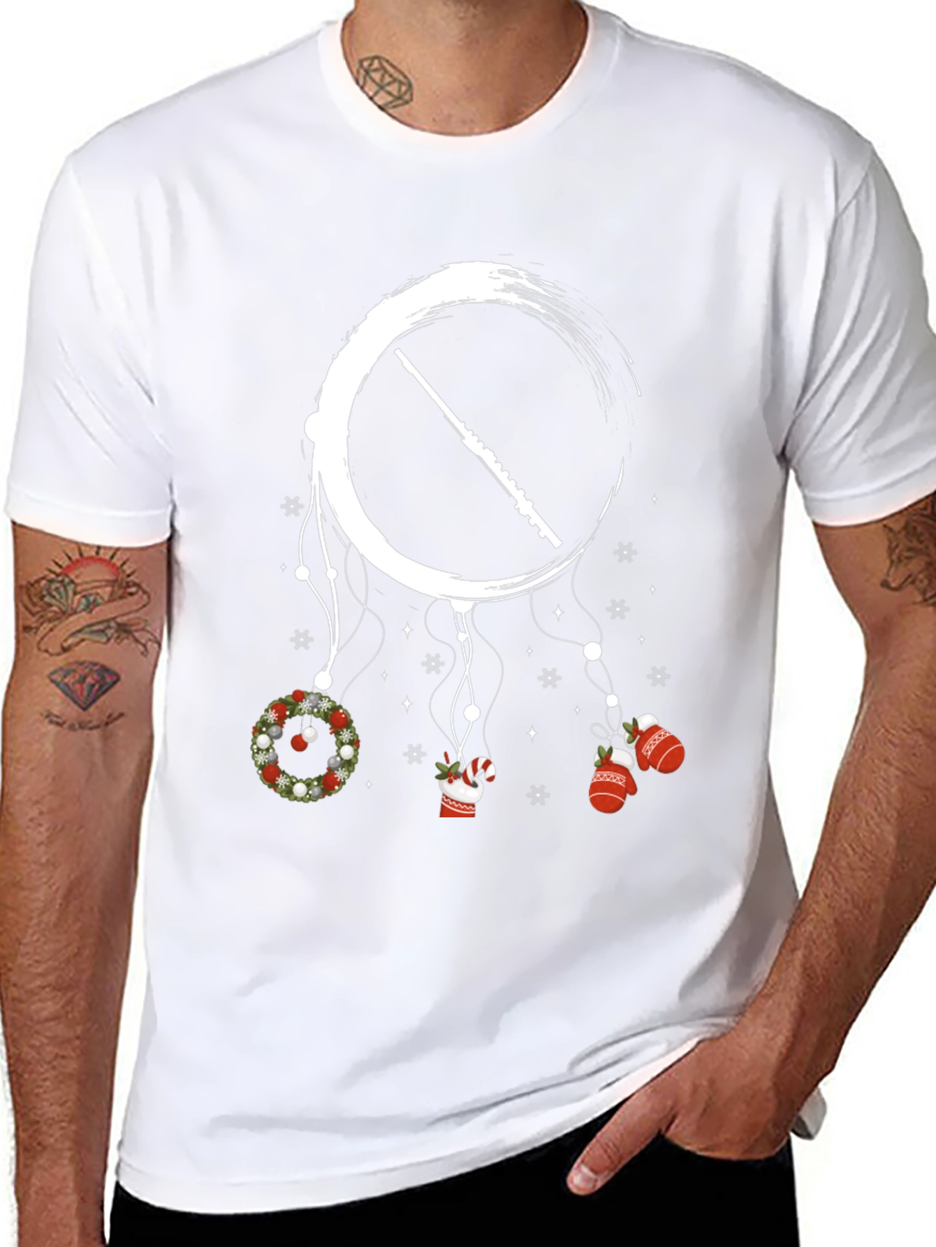 Holiday Flute Dreamcatcher T-Shirt