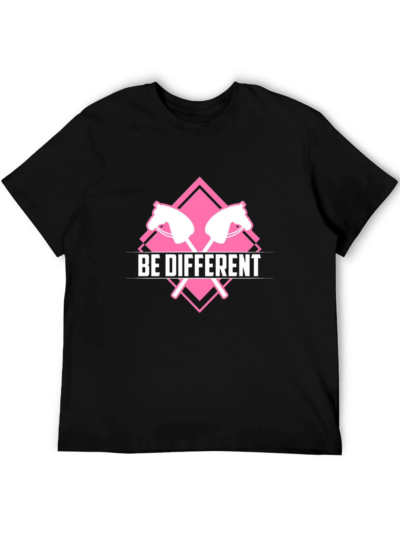 Be Different Stick Horse Graphic Tee
