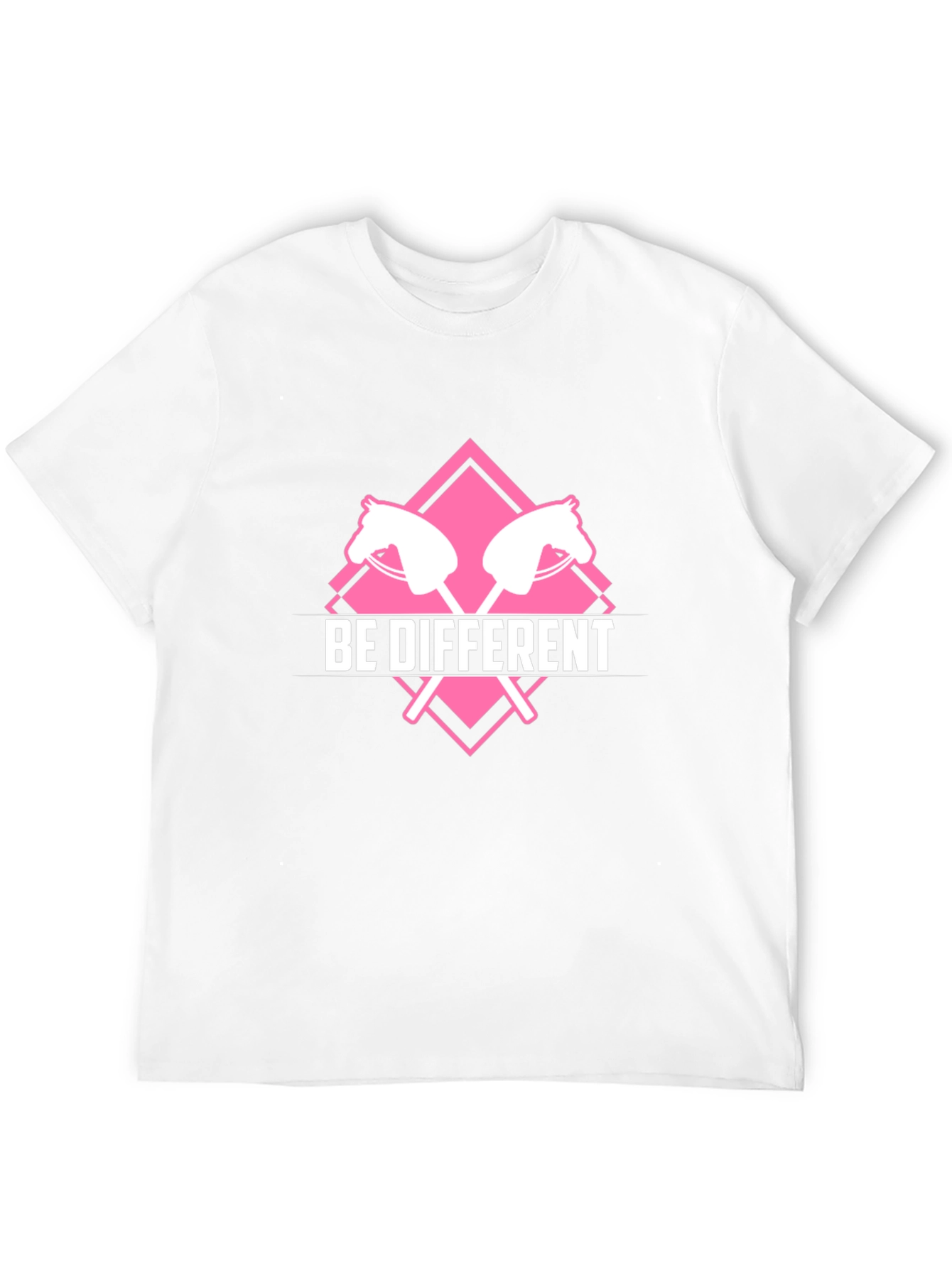 Be Different Stick Horse Graphic Tee