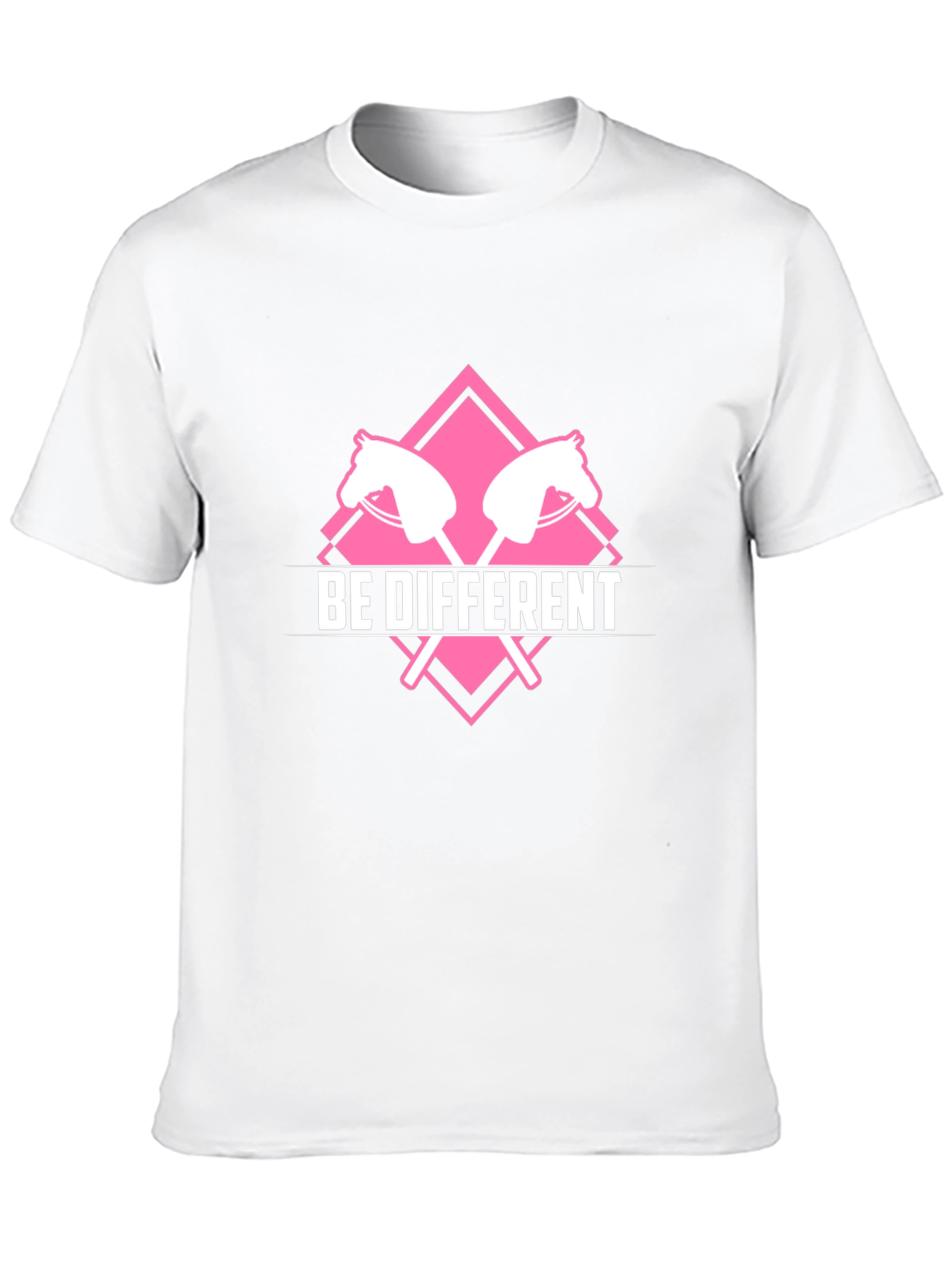 Be Different Stick Horse Graphic Tee