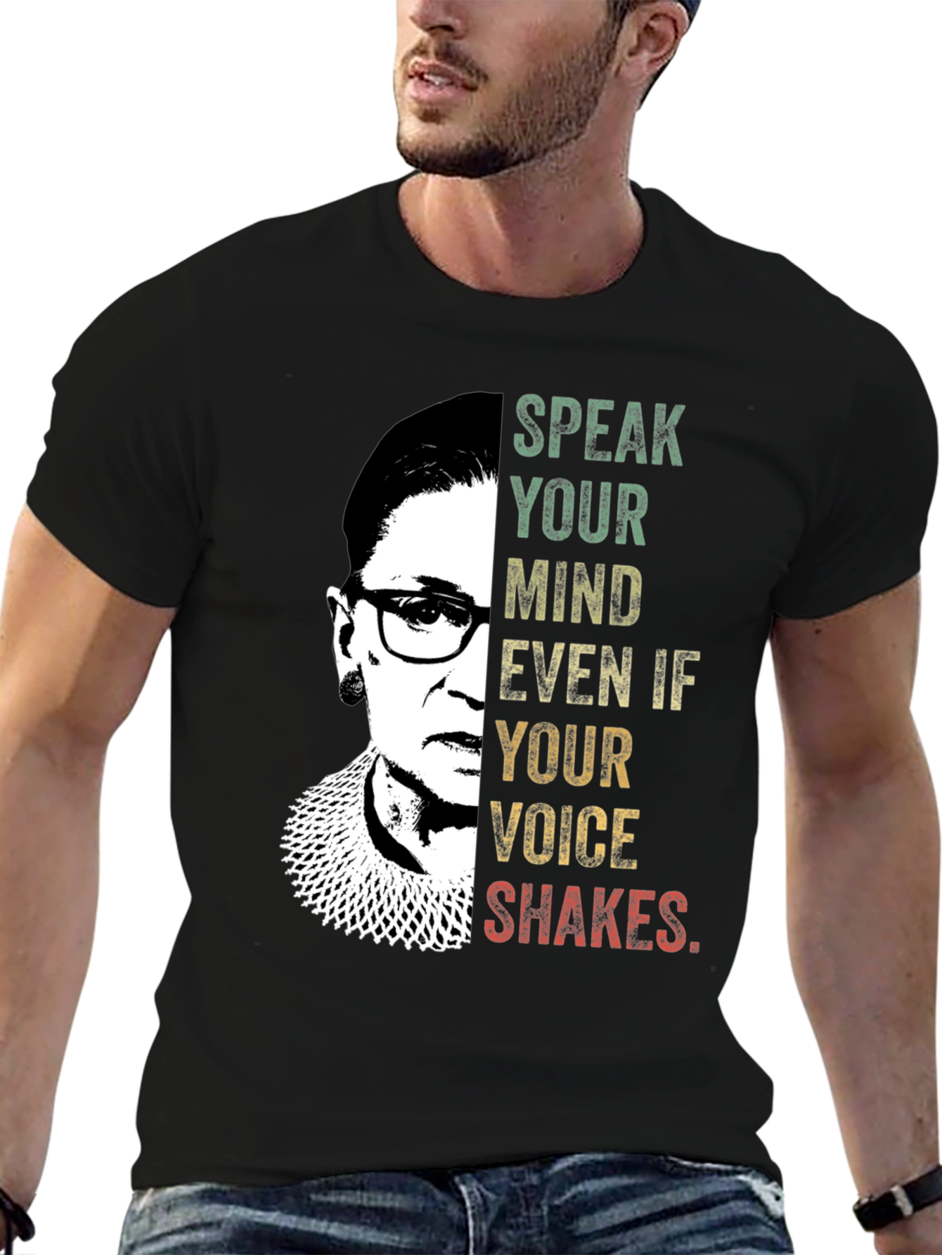 Ruth Bader Ginsburg Speak Your Mind T-Shirt