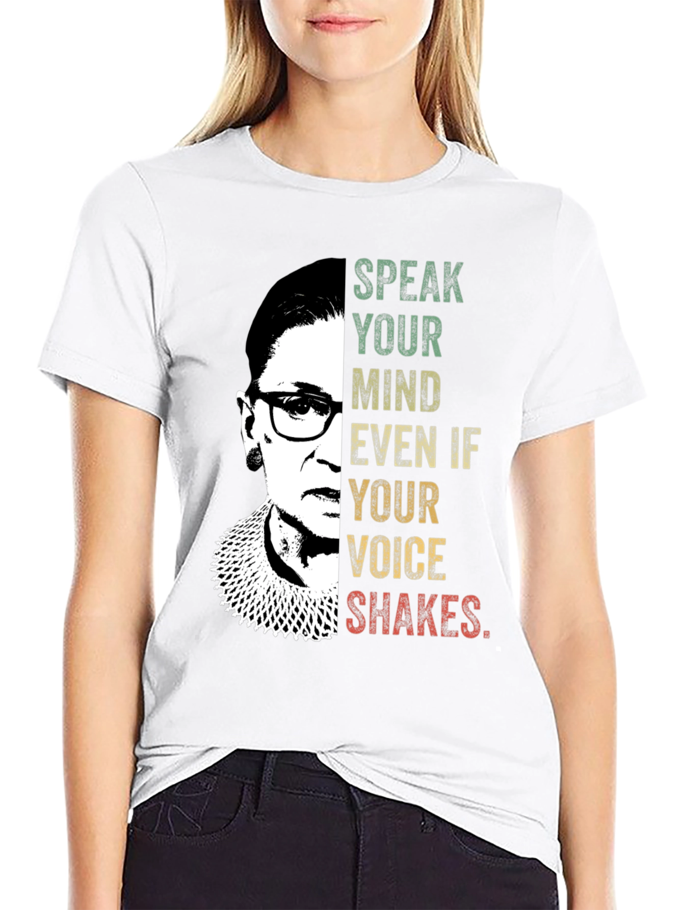 Ruth Bader Ginsburg Speak Your Mind T-Shirt