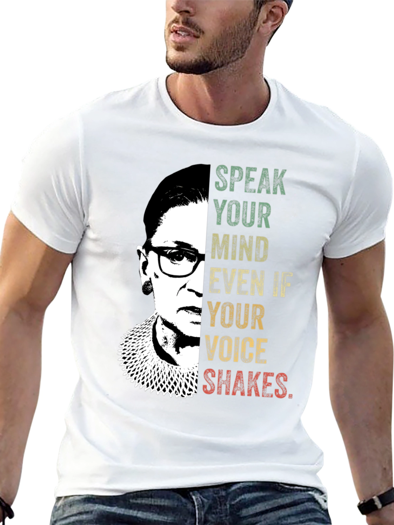 Ruth Bader Ginsburg Speak Your Mind T-Shirt