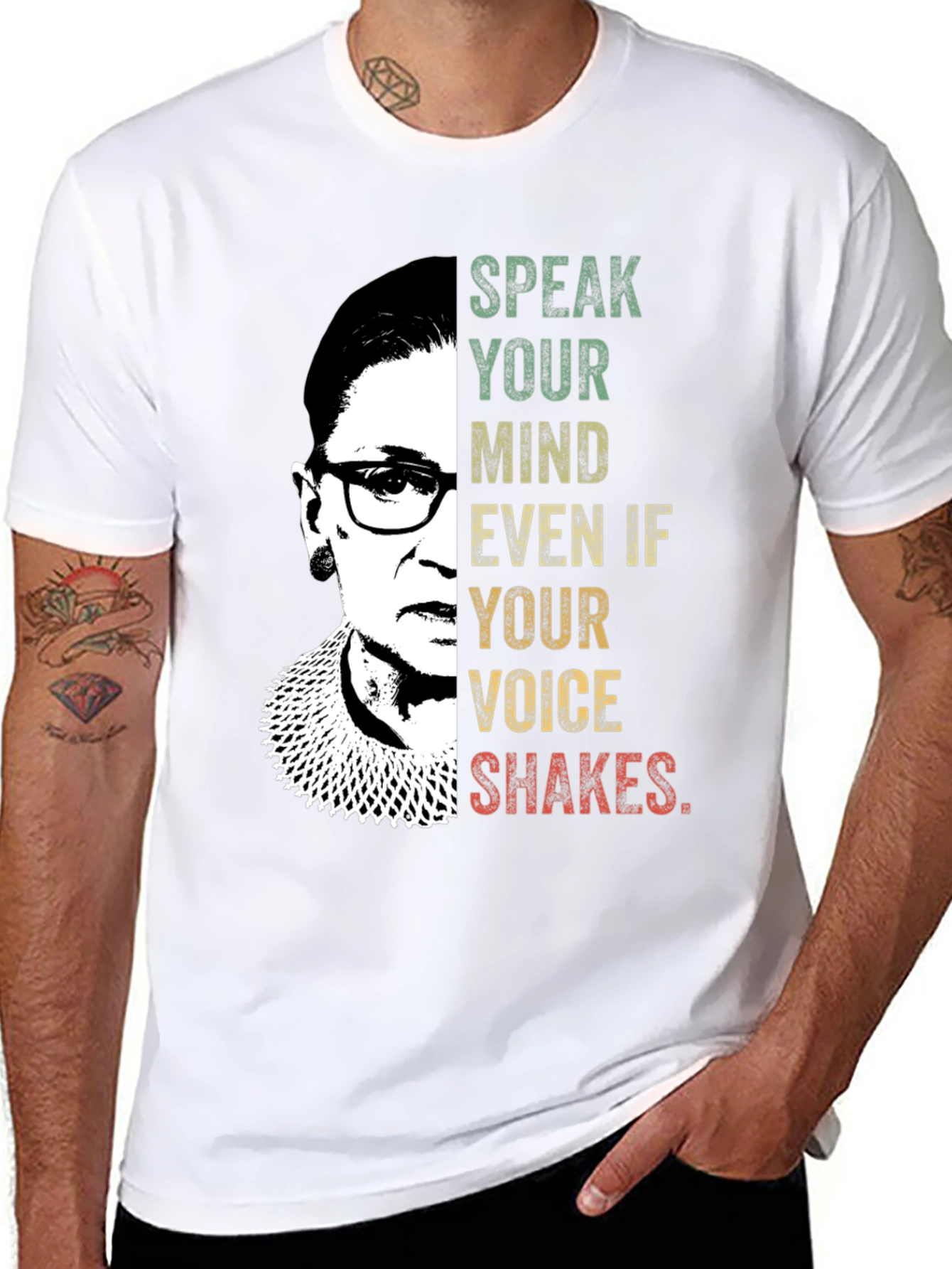 Ruth Bader Ginsburg Speak Your Mind T-Shirt