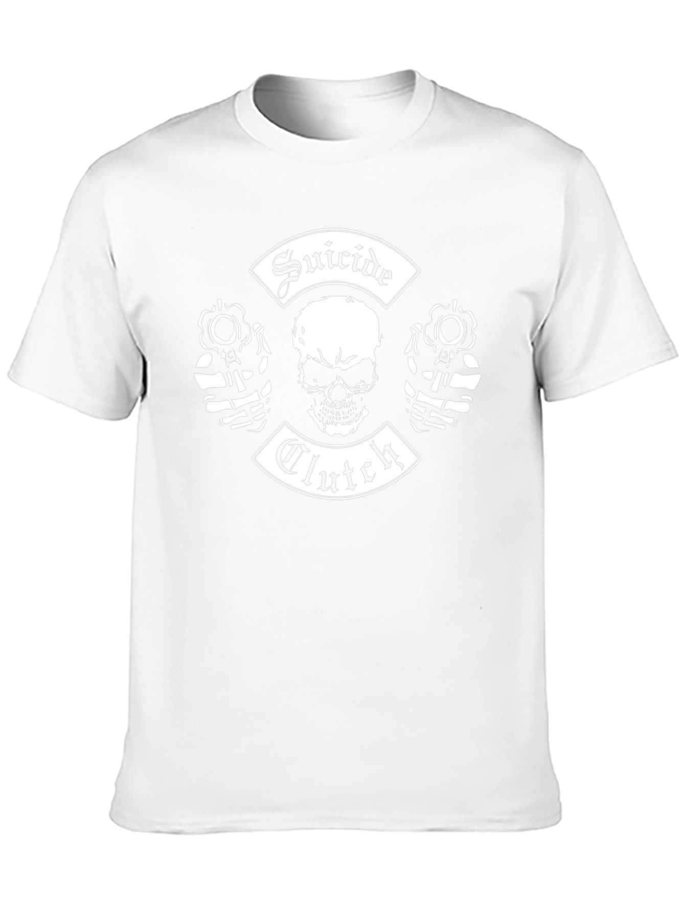 Suicide Clutch Skull & Gun T-Shirt