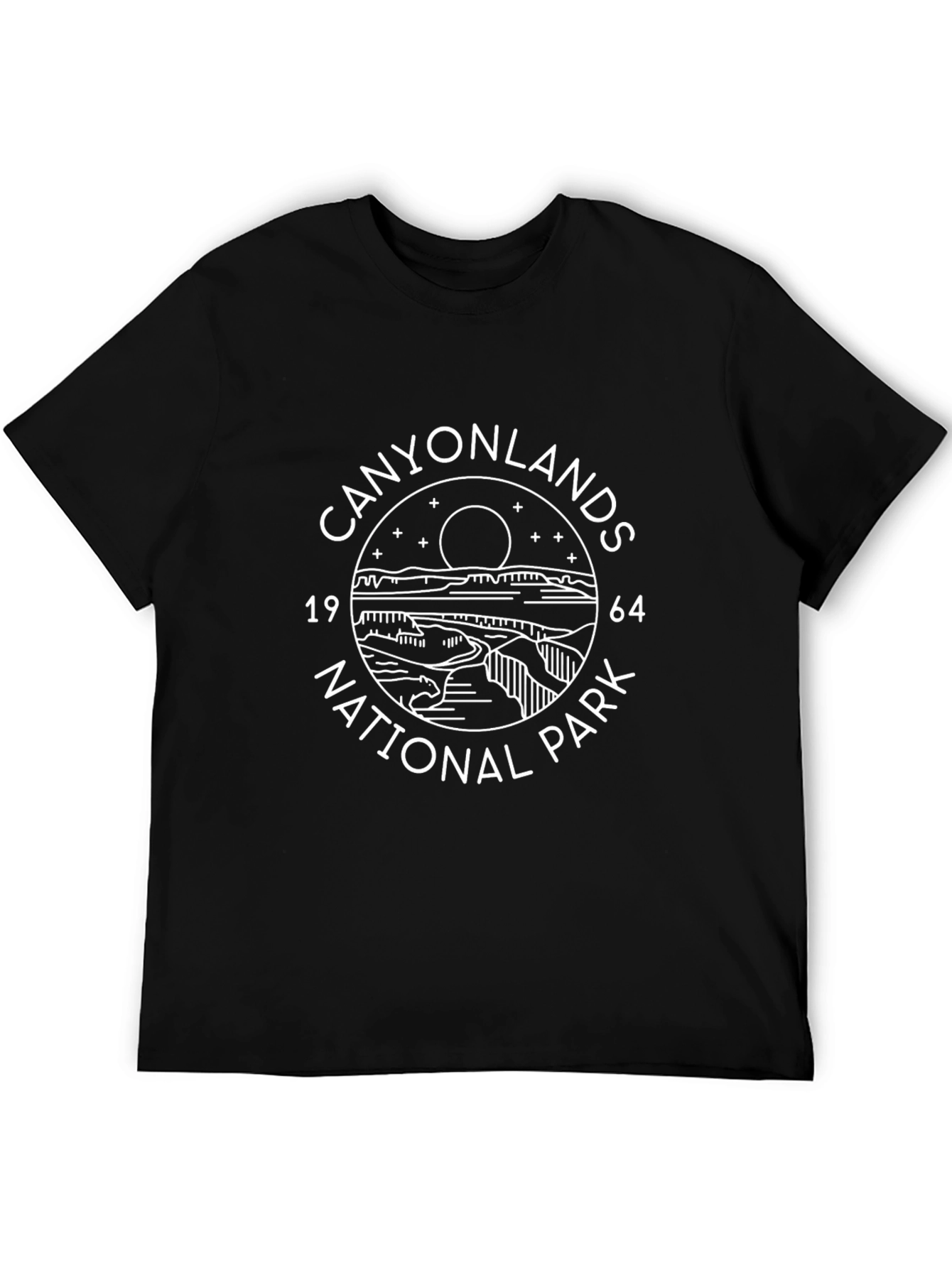 Canyonlands National Park Black T-Shirt