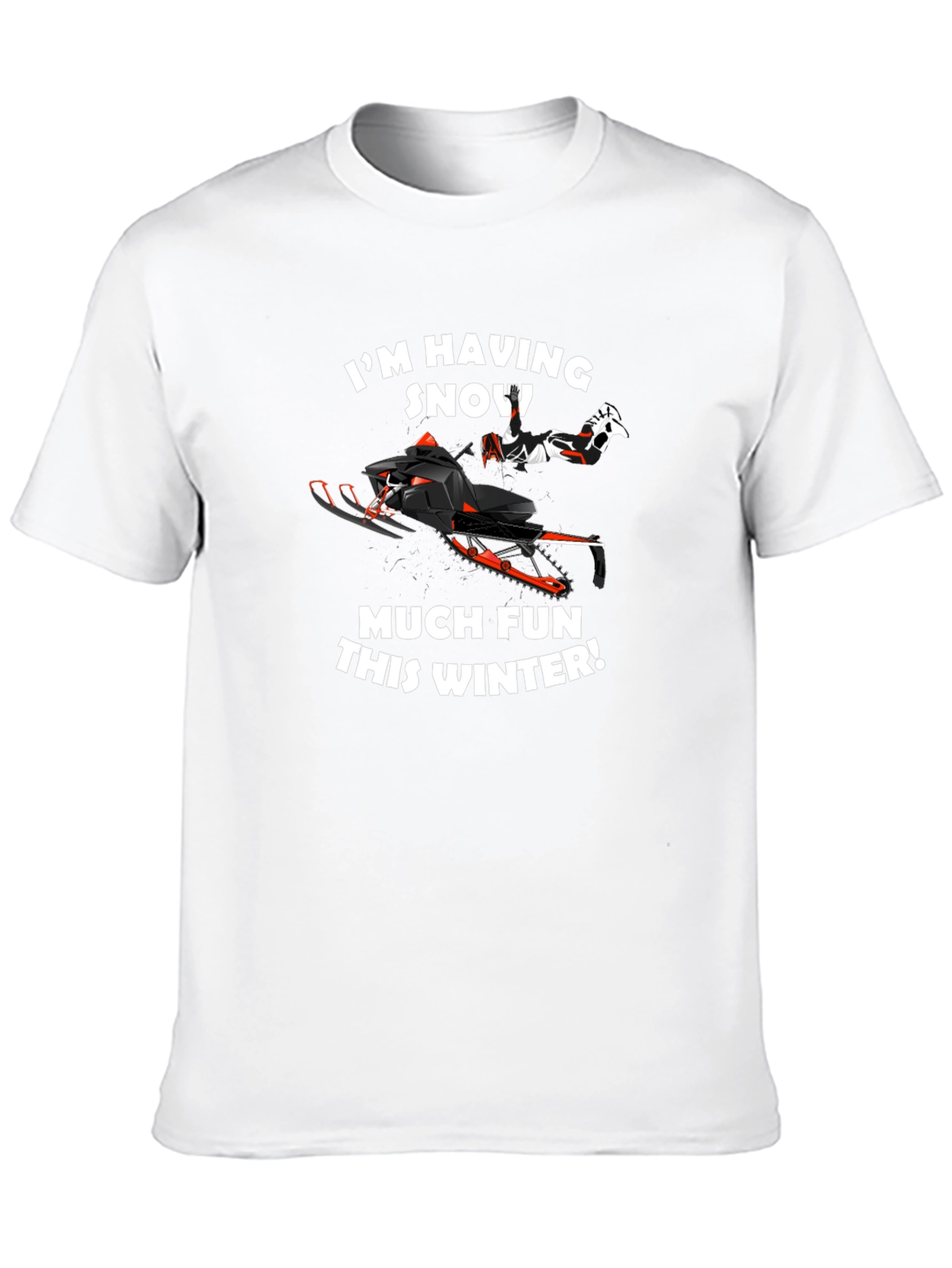 Snowmobile Fun Winter T-Shirt
