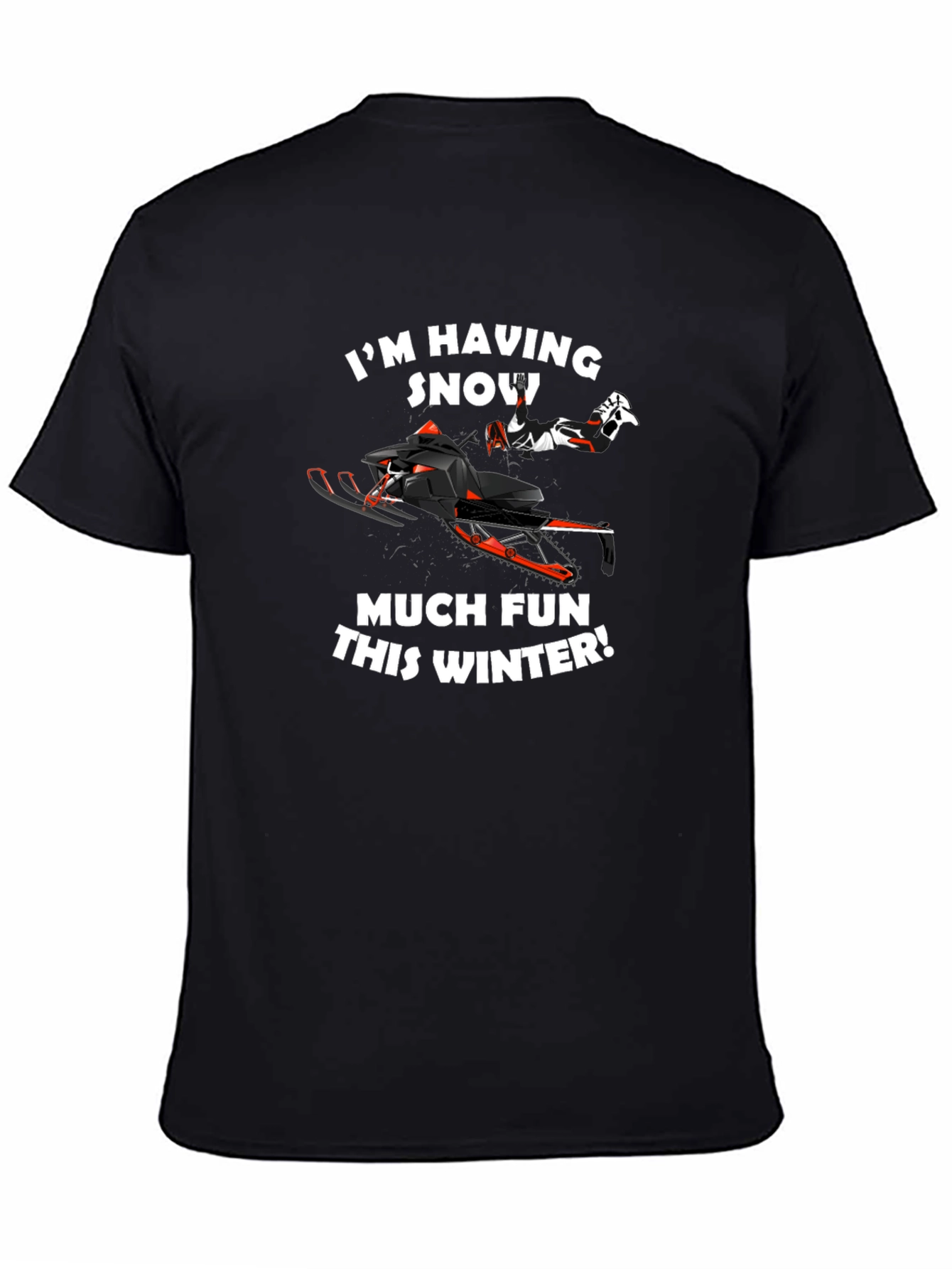 Snowmobile Fun Winter T-Shirt