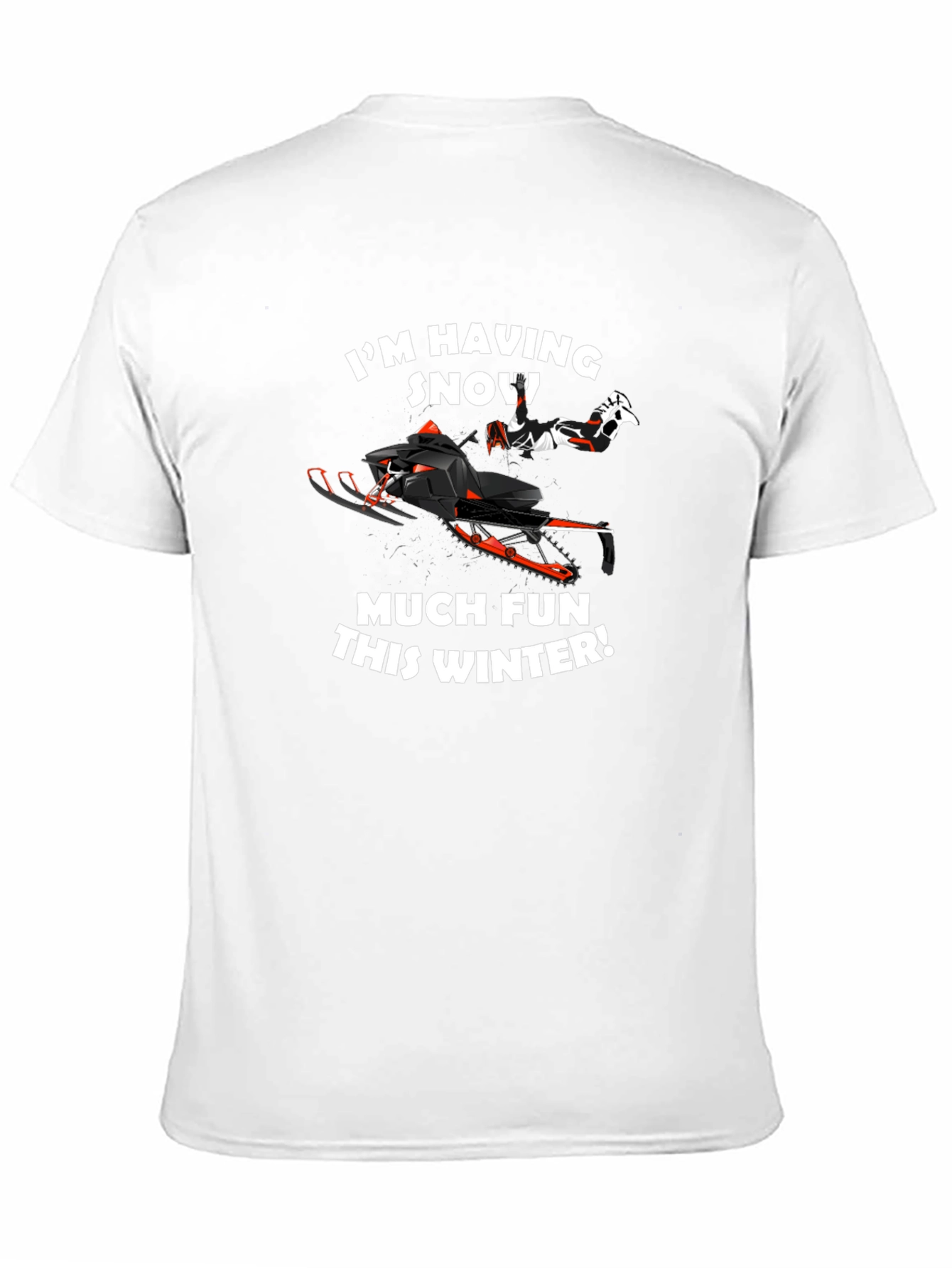 Snowmobile Fun Winter T-Shirt