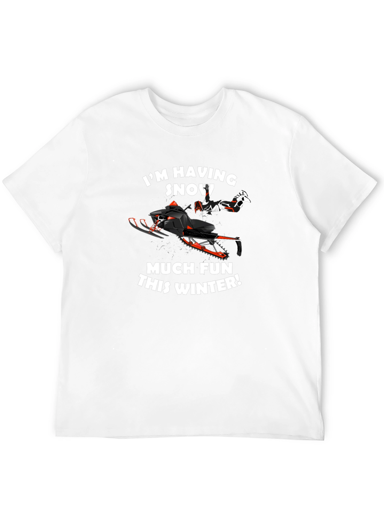 Snowmobile Fun Winter T-Shirt