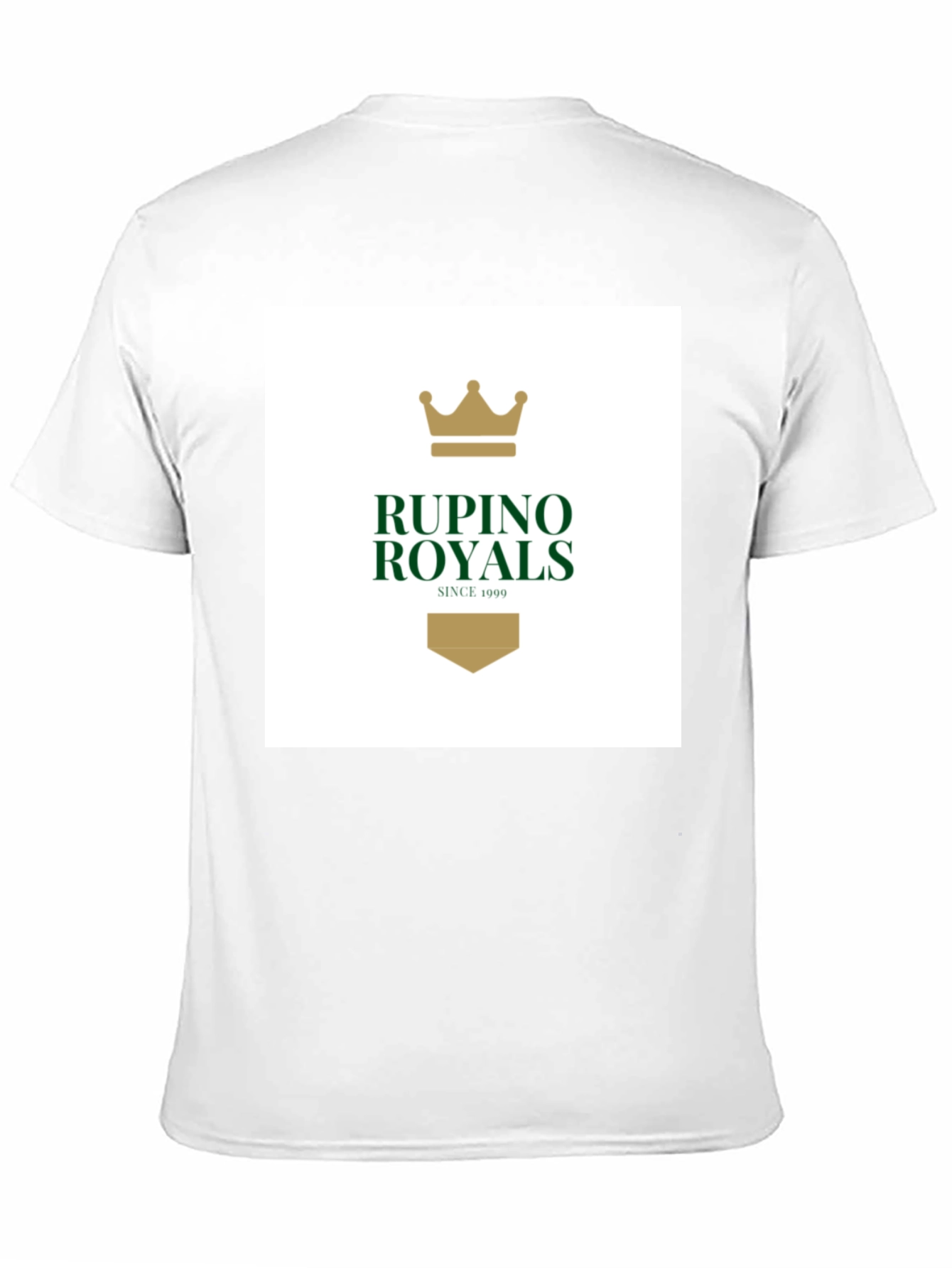 Rupino Royals Graphic Tee - Premium Black Cotton