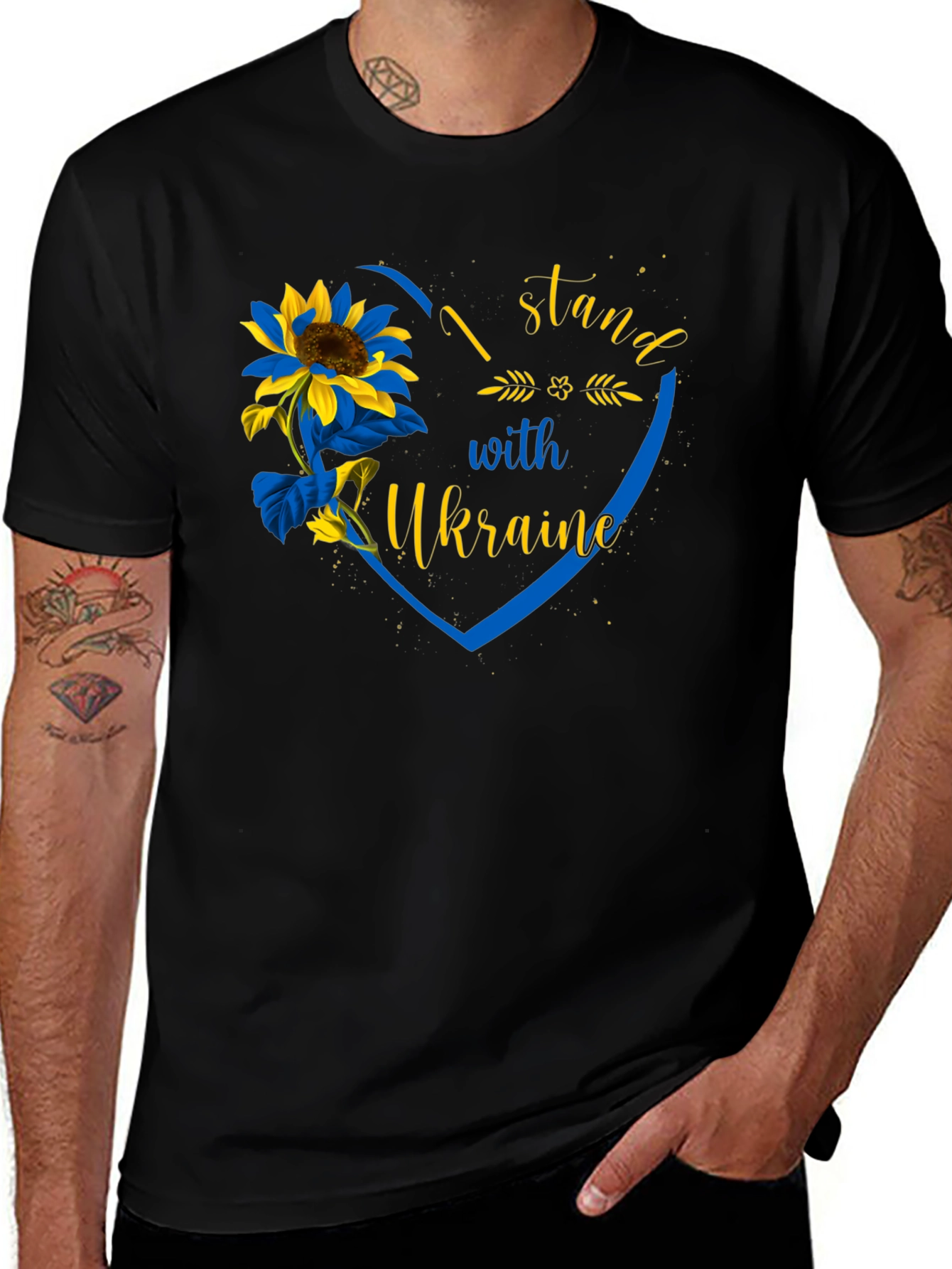 I Stand With Ukraine T-Shirt