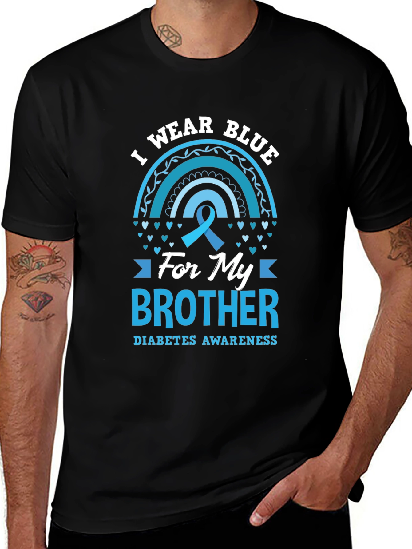 Diabetes Awareness Brother T-Shirt