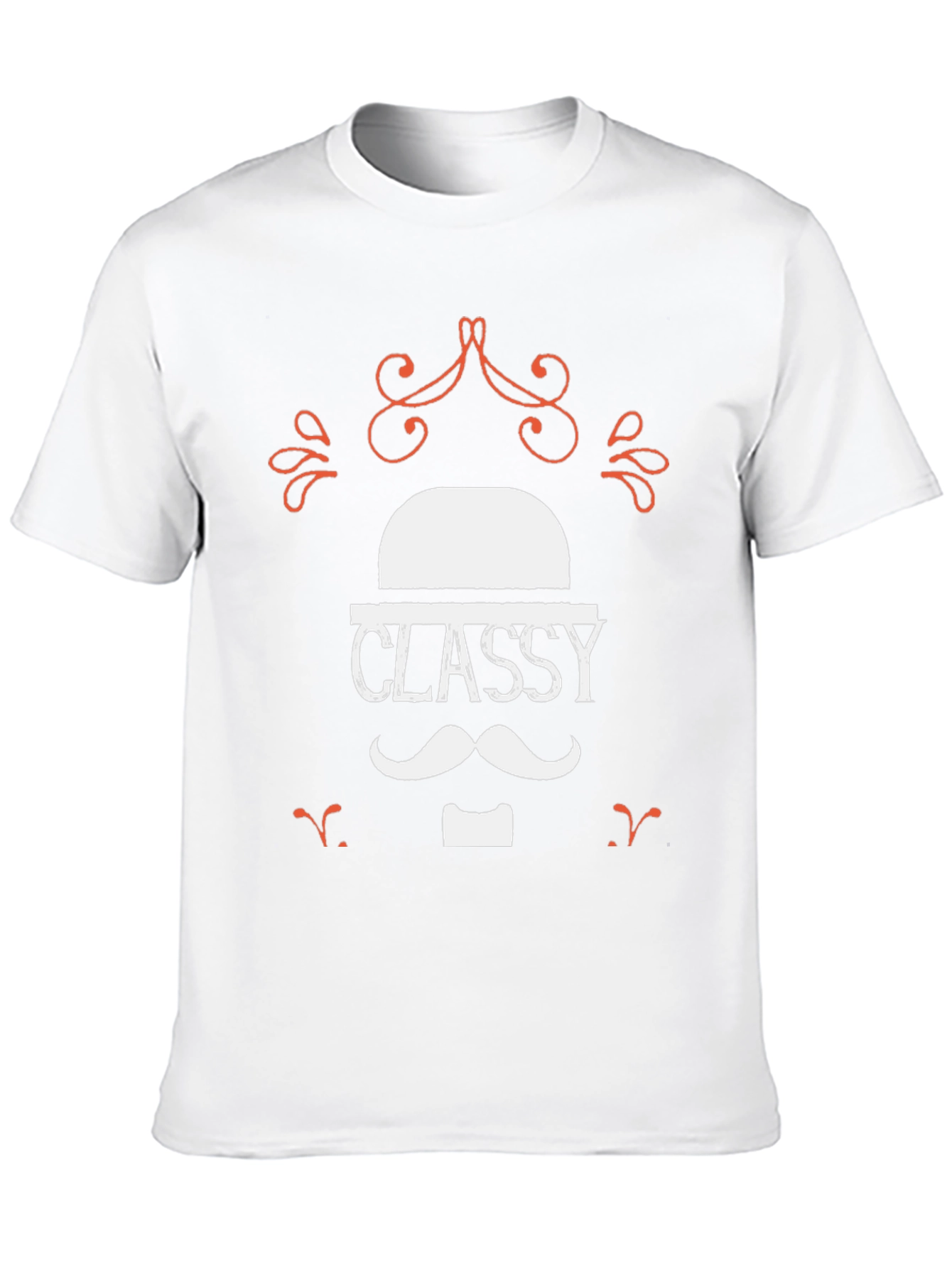 Classy Gentleman Black Graphic Tee