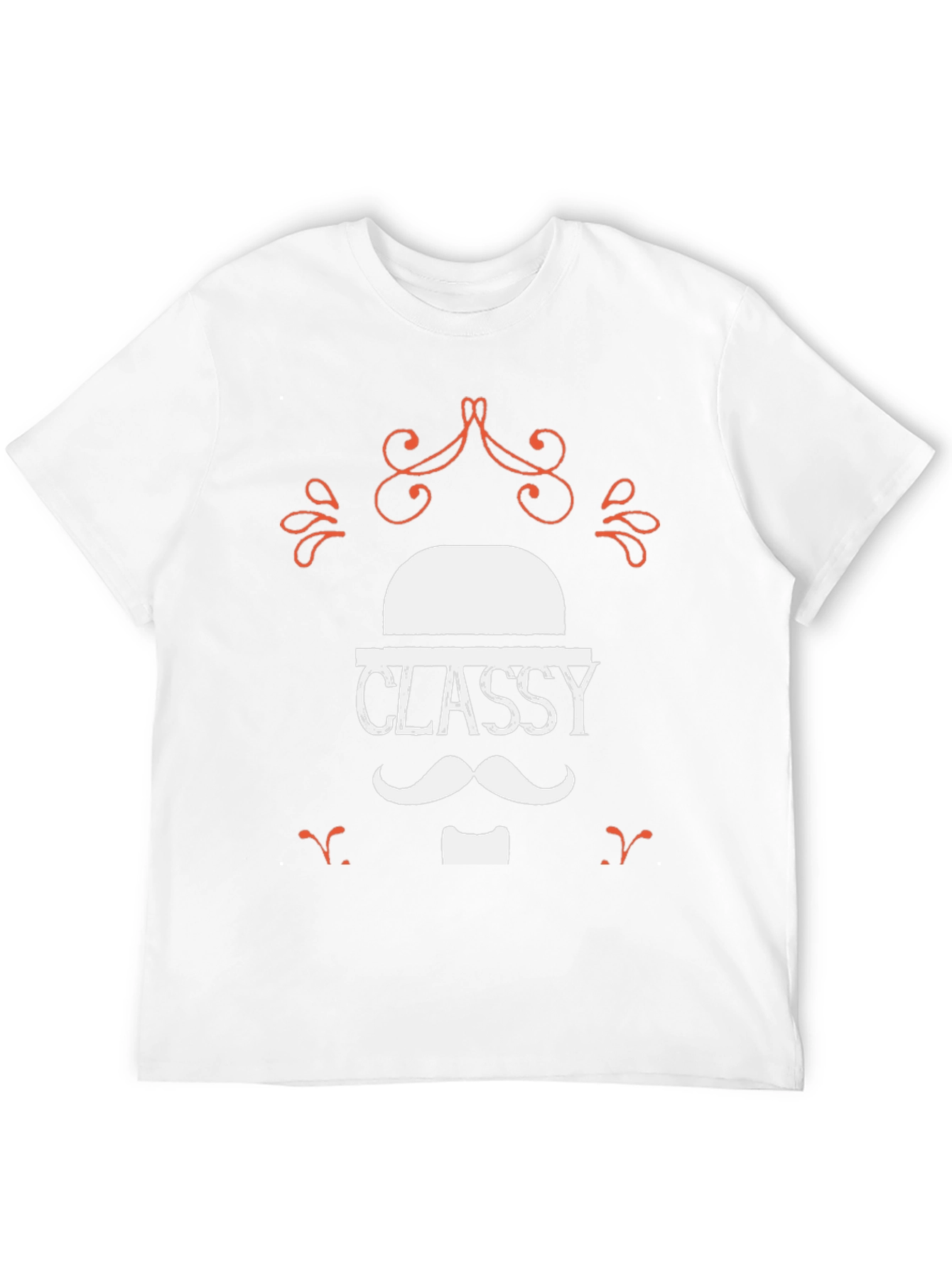 Classy Gentleman Black Graphic Tee