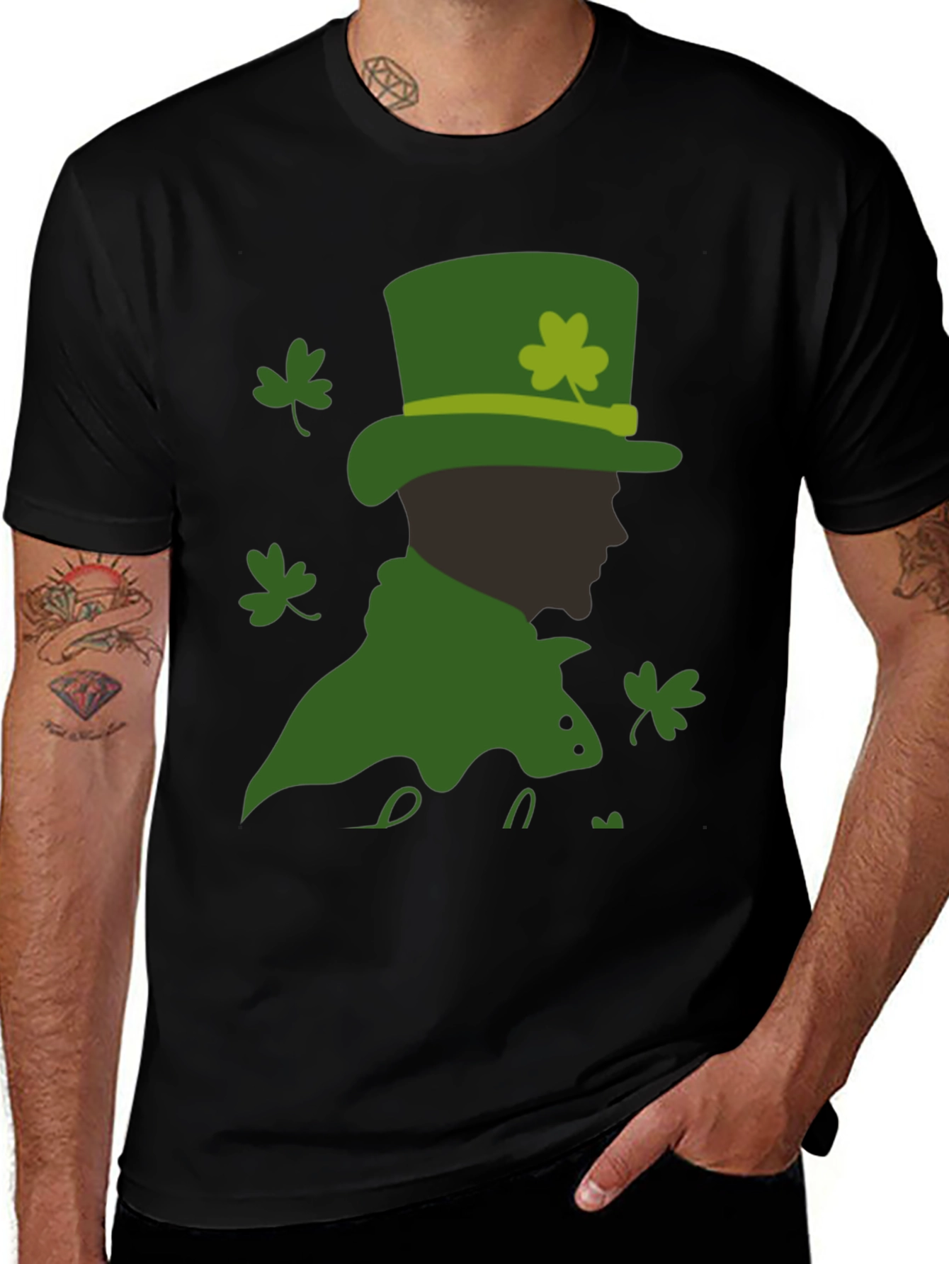 St. Patricks Day Leprechaun Graphic Tee