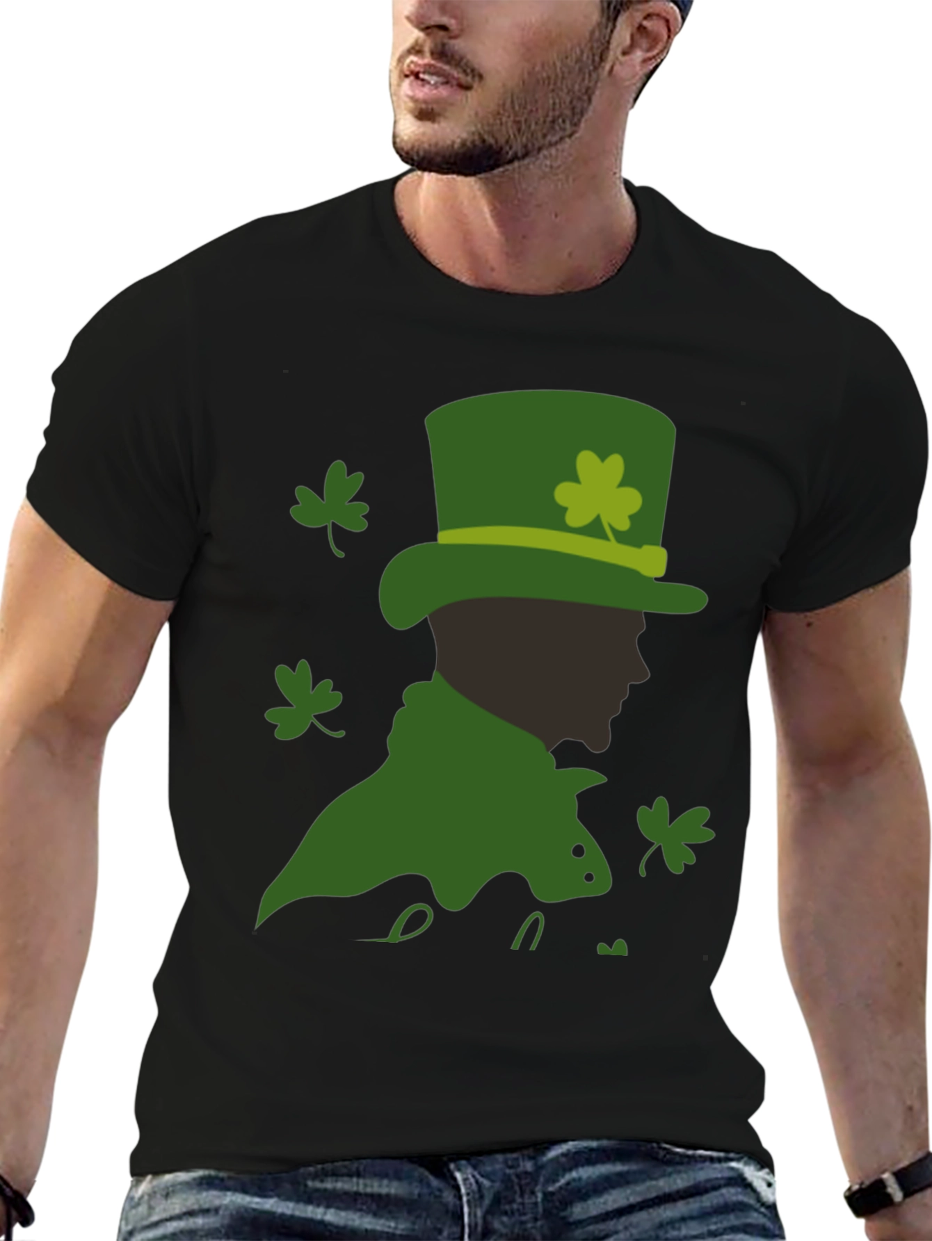 St. Patricks Day Leprechaun Graphic Tee