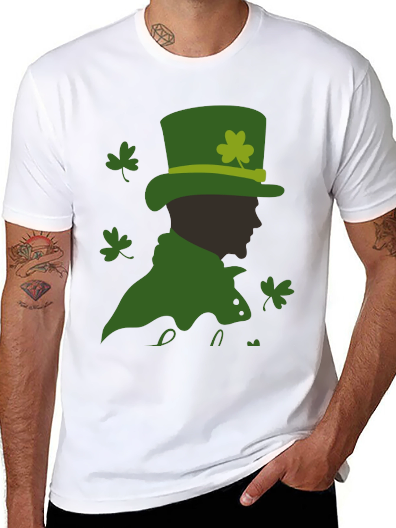 St. Patricks Day Leprechaun Graphic Tee