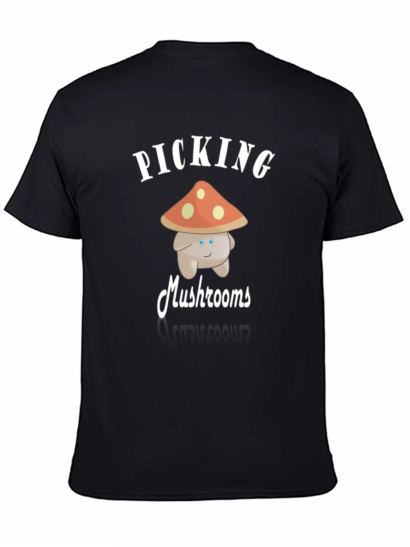Mushroom Picking Graphic Tee