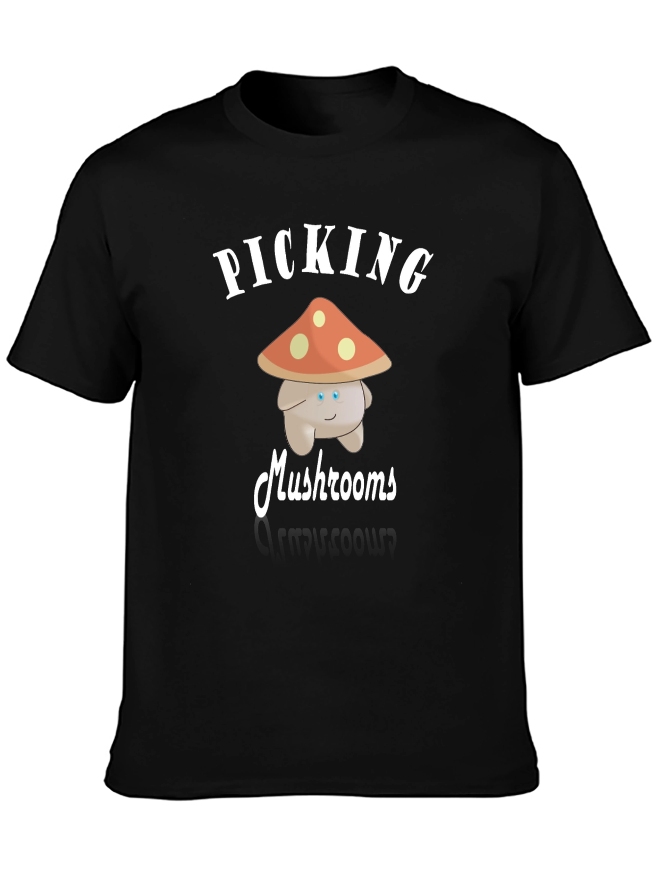 Mushroom Picking Graphic Tee