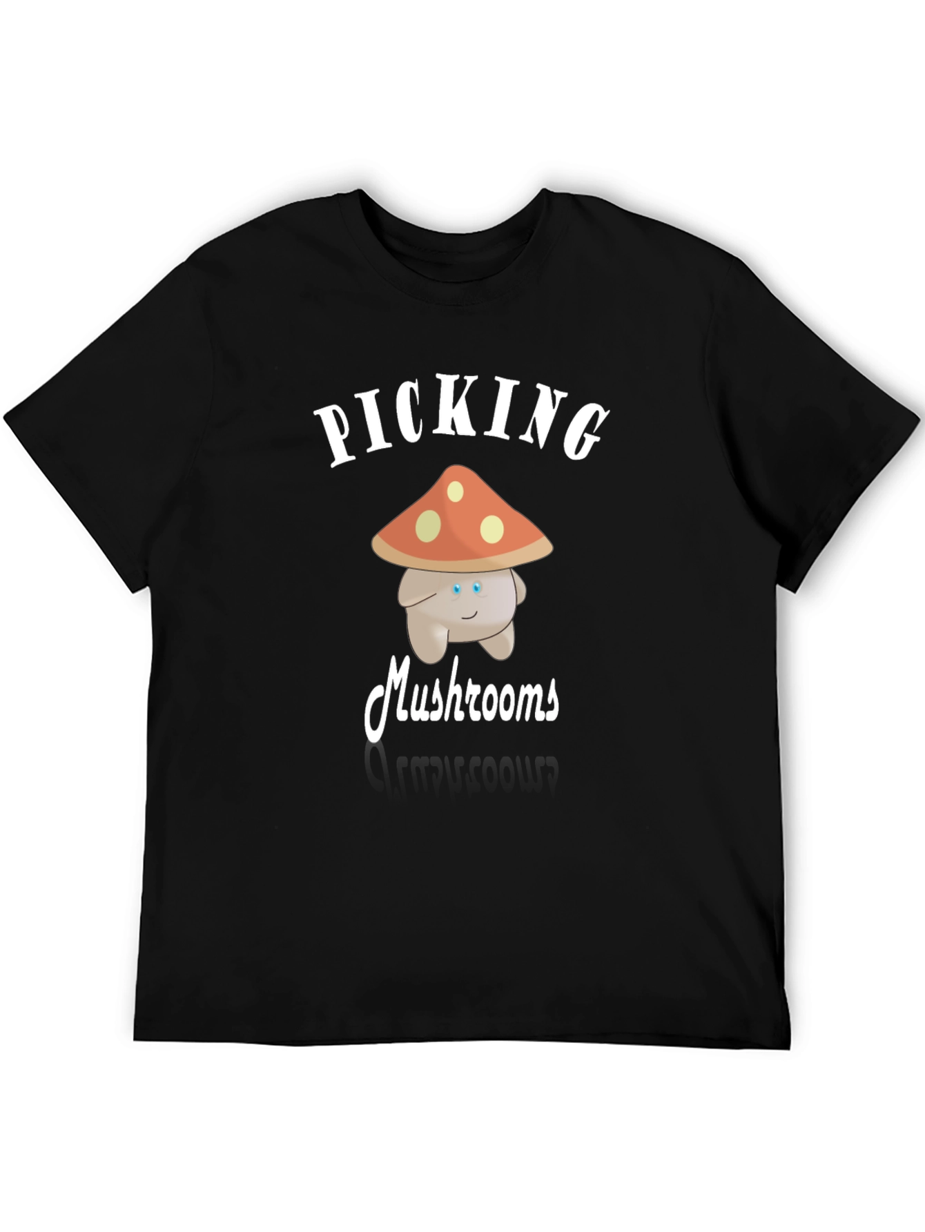 Mushroom Picking Graphic Tee