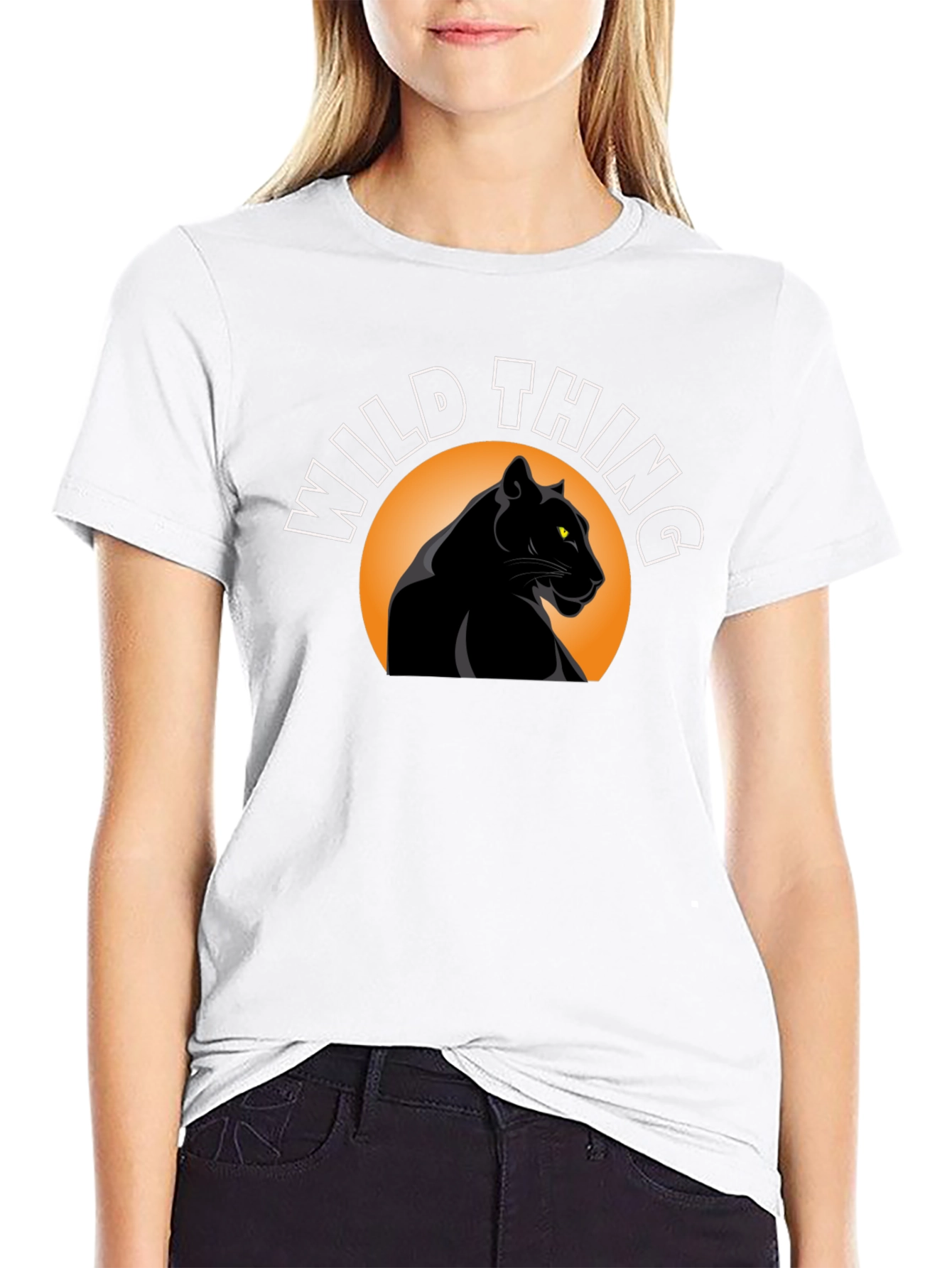 Wild Thing Graphic Tee - Black Panther T-Shirt