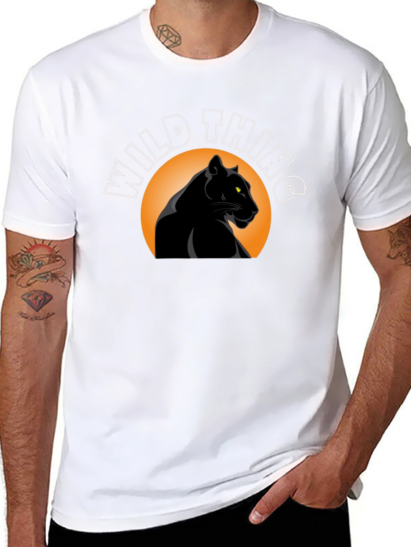 Wild Thing Graphic Tee - Black Panther T-Shirt