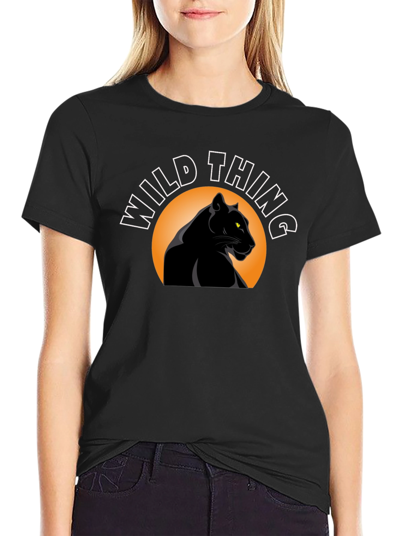 Wild Thing Graphic Tee - Black Panther T-Shirt