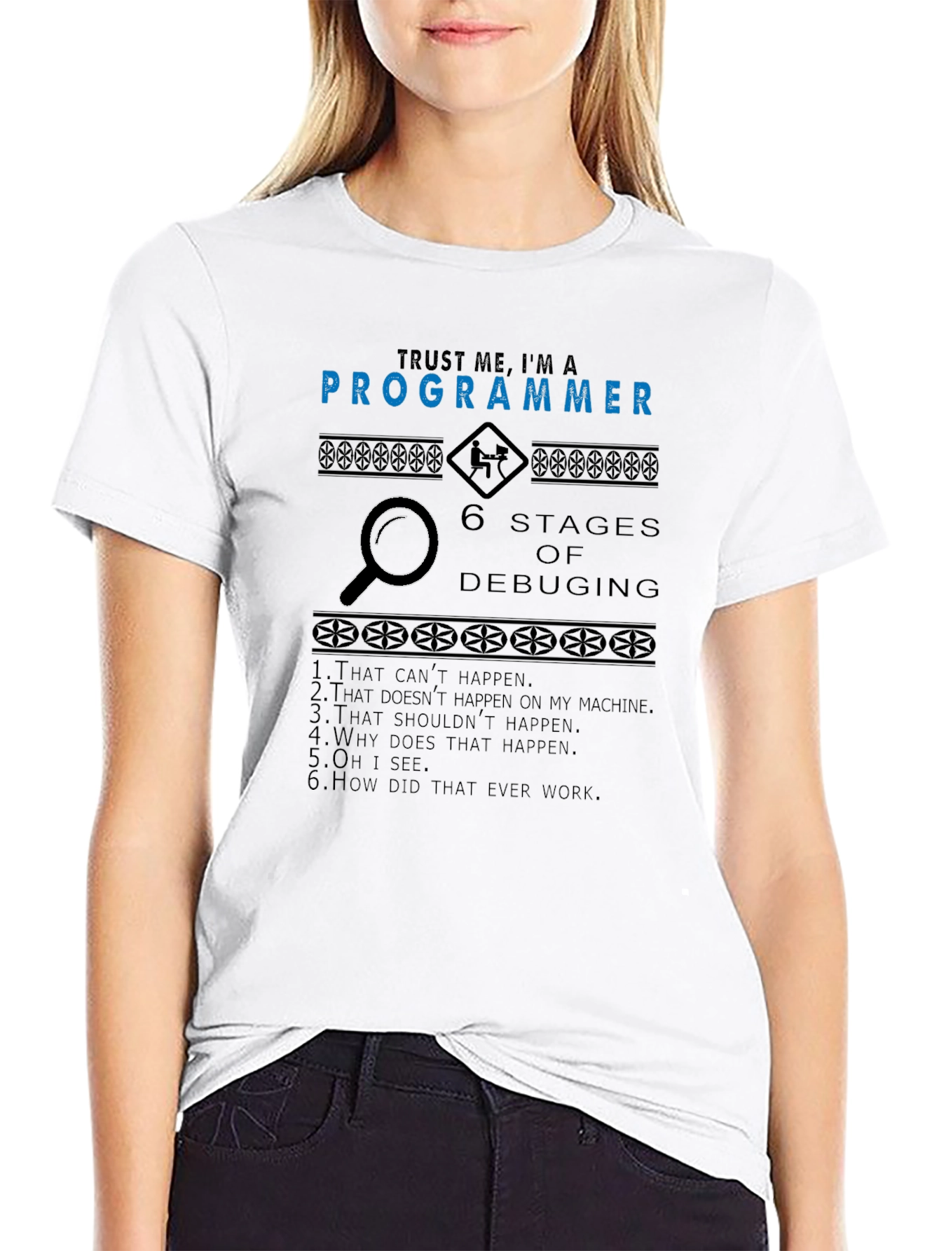 Programmer Debugging T-Shirt - Trust Me Im A Programmer