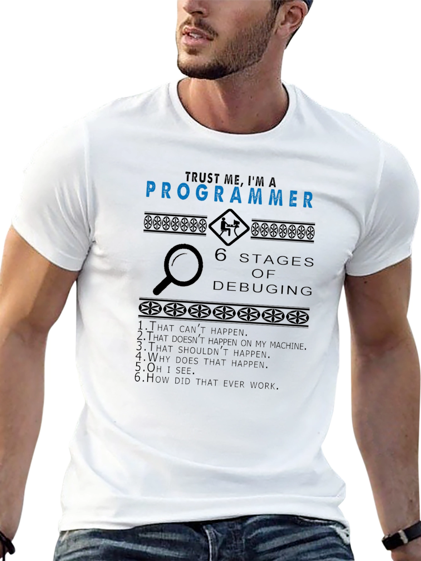 Programmer Debugging T-Shirt - Trust Me Im A Programmer