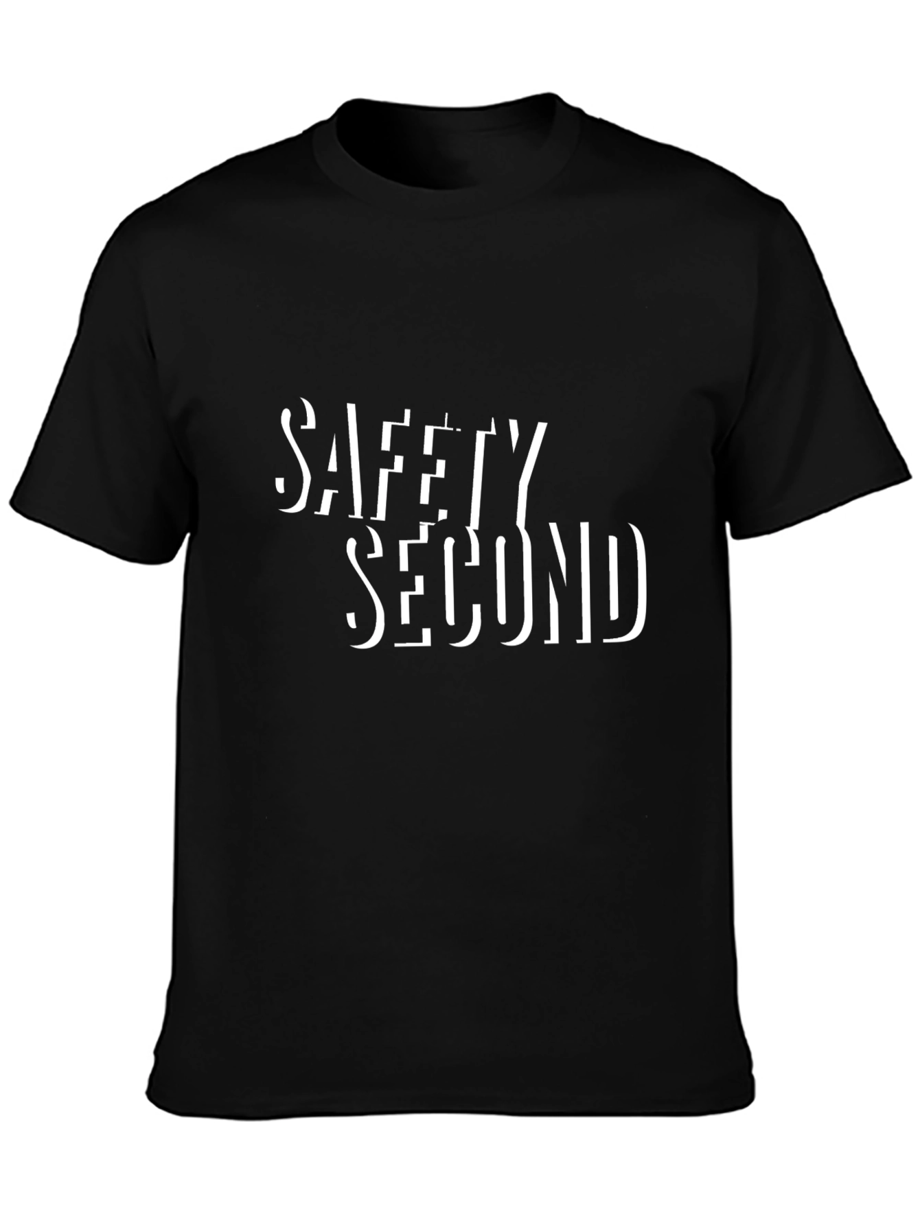 Safety Second Graphic T-Shirt - Black