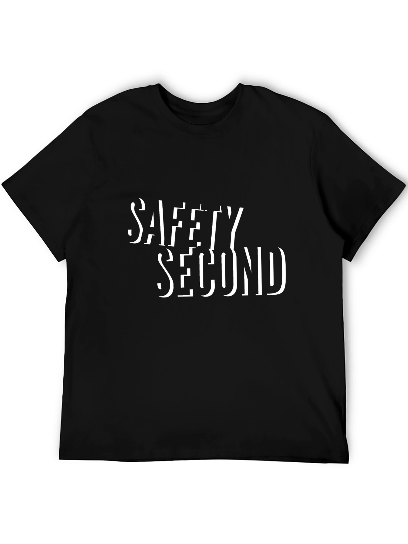 Safety Second Graphic T-Shirt - Black