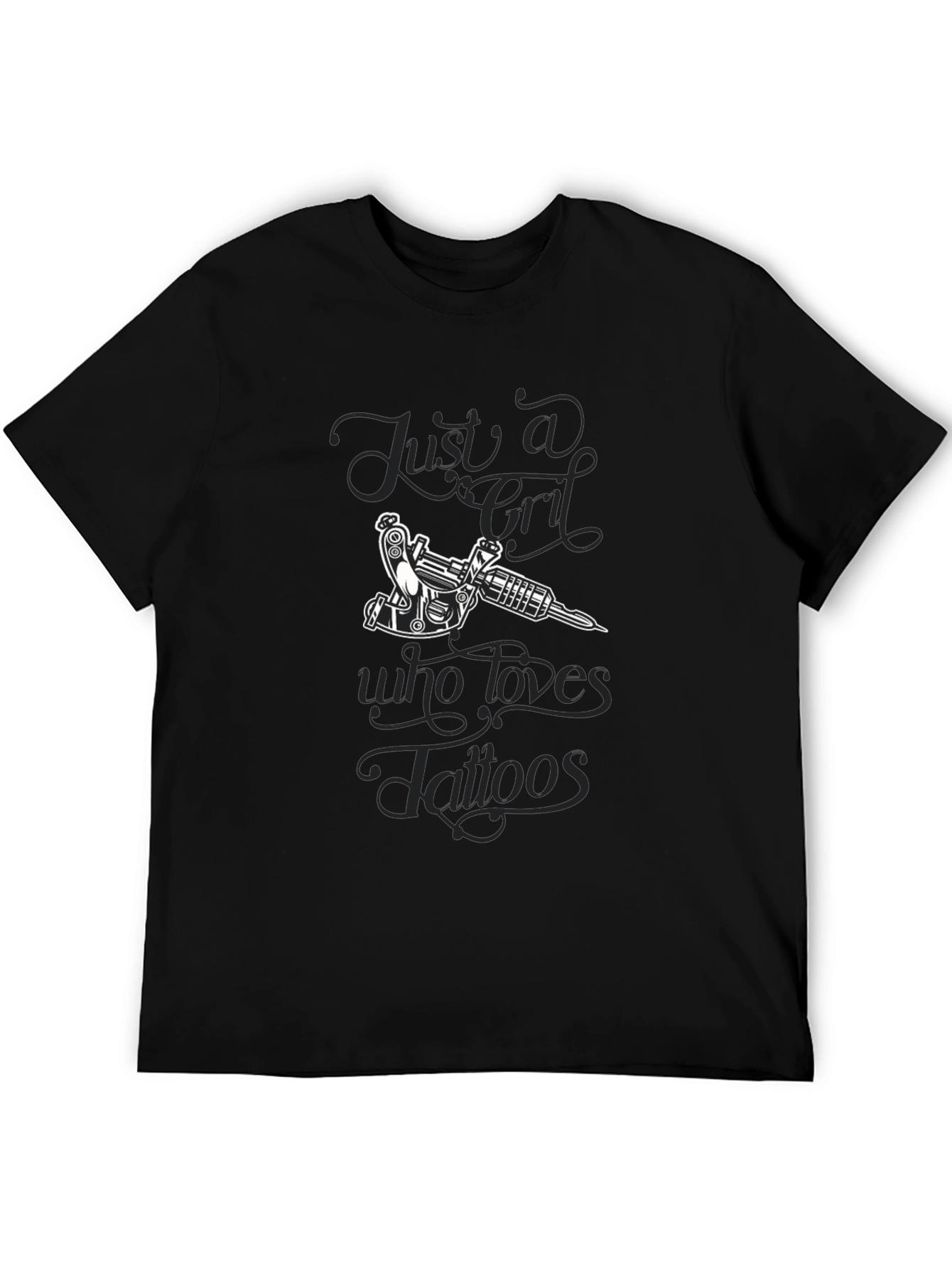 Tattoo Lover Graphic T-Shirt - Black Cotton Tee