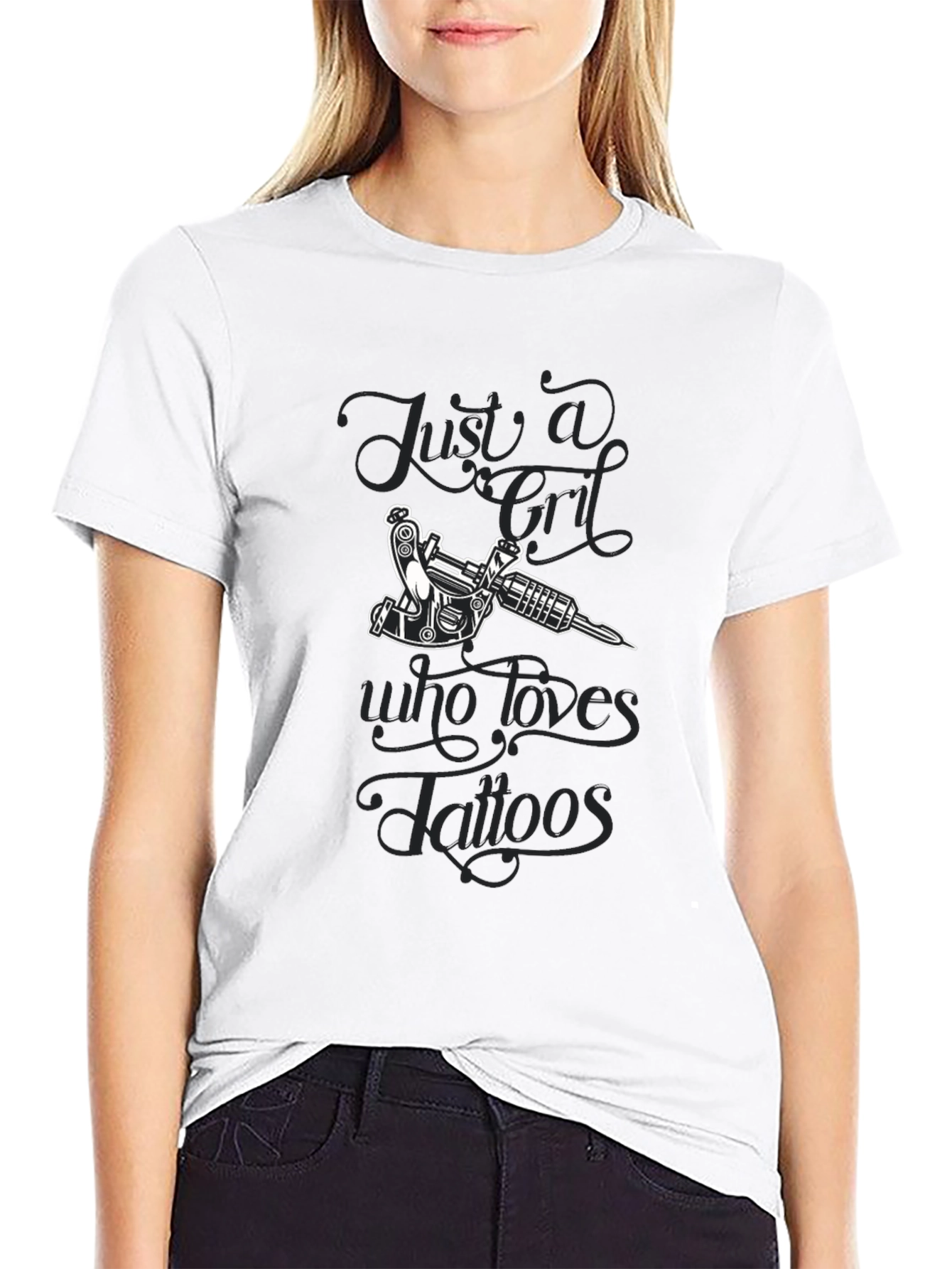 Tattoo Lover Graphic T-Shirt - Black Cotton Tee