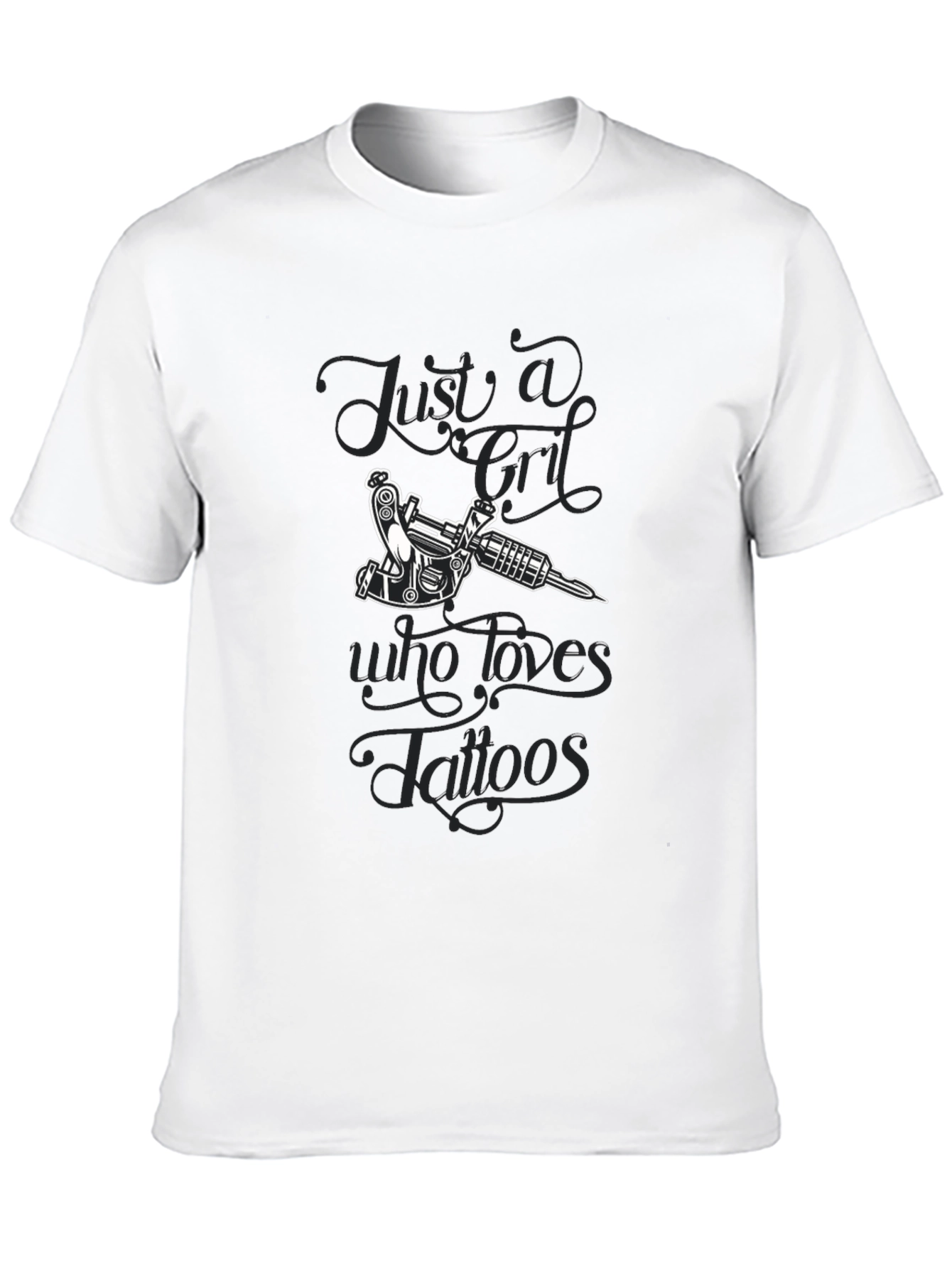 Tattoo Lover Graphic T-Shirt - Black Cotton Tee