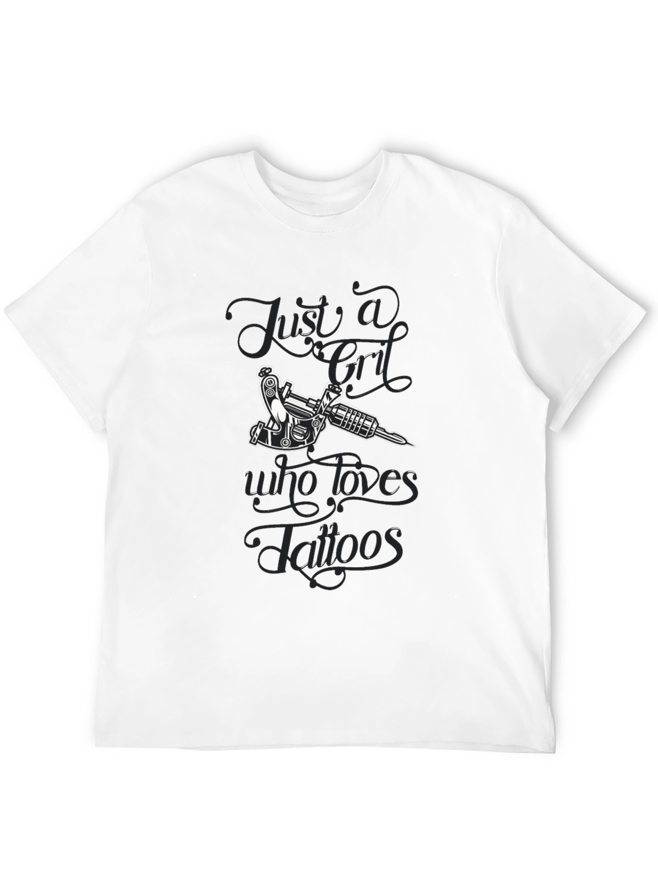 Tattoo Lover Graphic T-Shirt - Black Cotton Tee