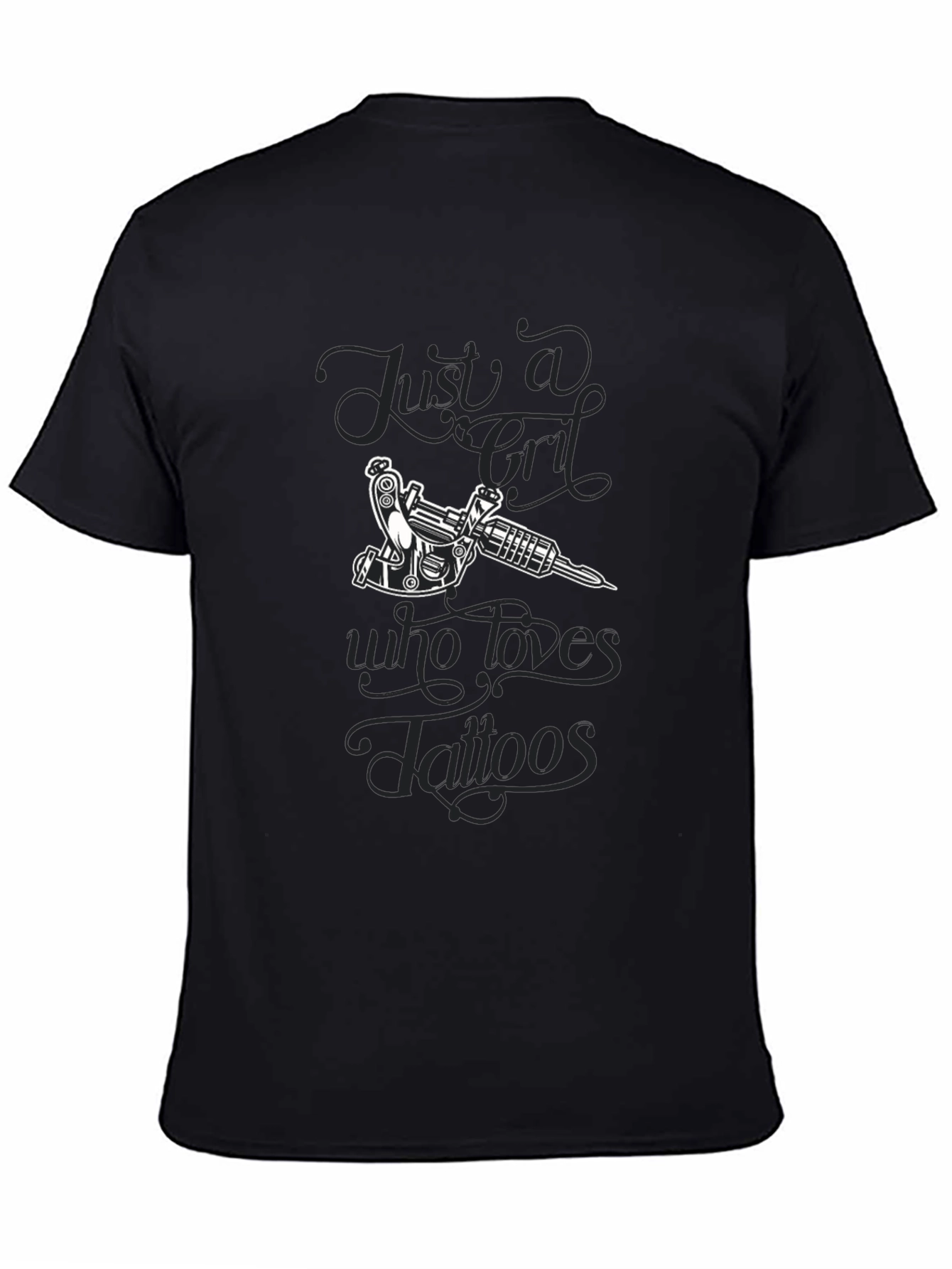 Tattoo Lover Graphic T-Shirt - Black Cotton Tee