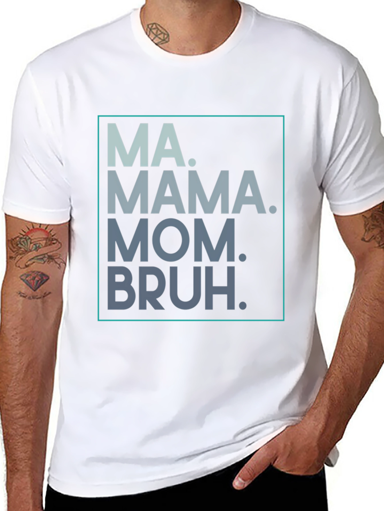 MA. MAMA. MOM. BRUH. Graphic Tee