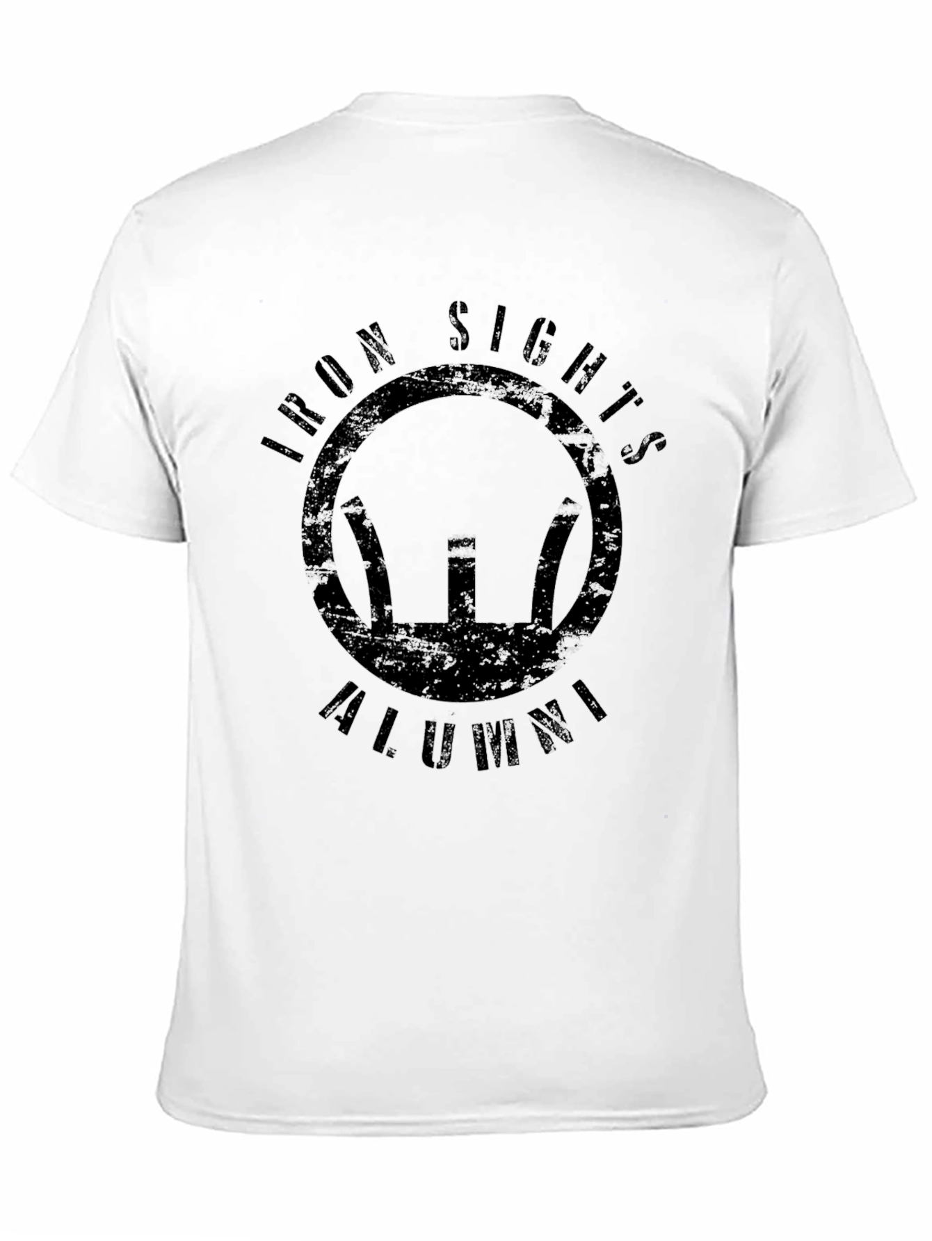 Iron Sights Alumni Black Graphic Tee