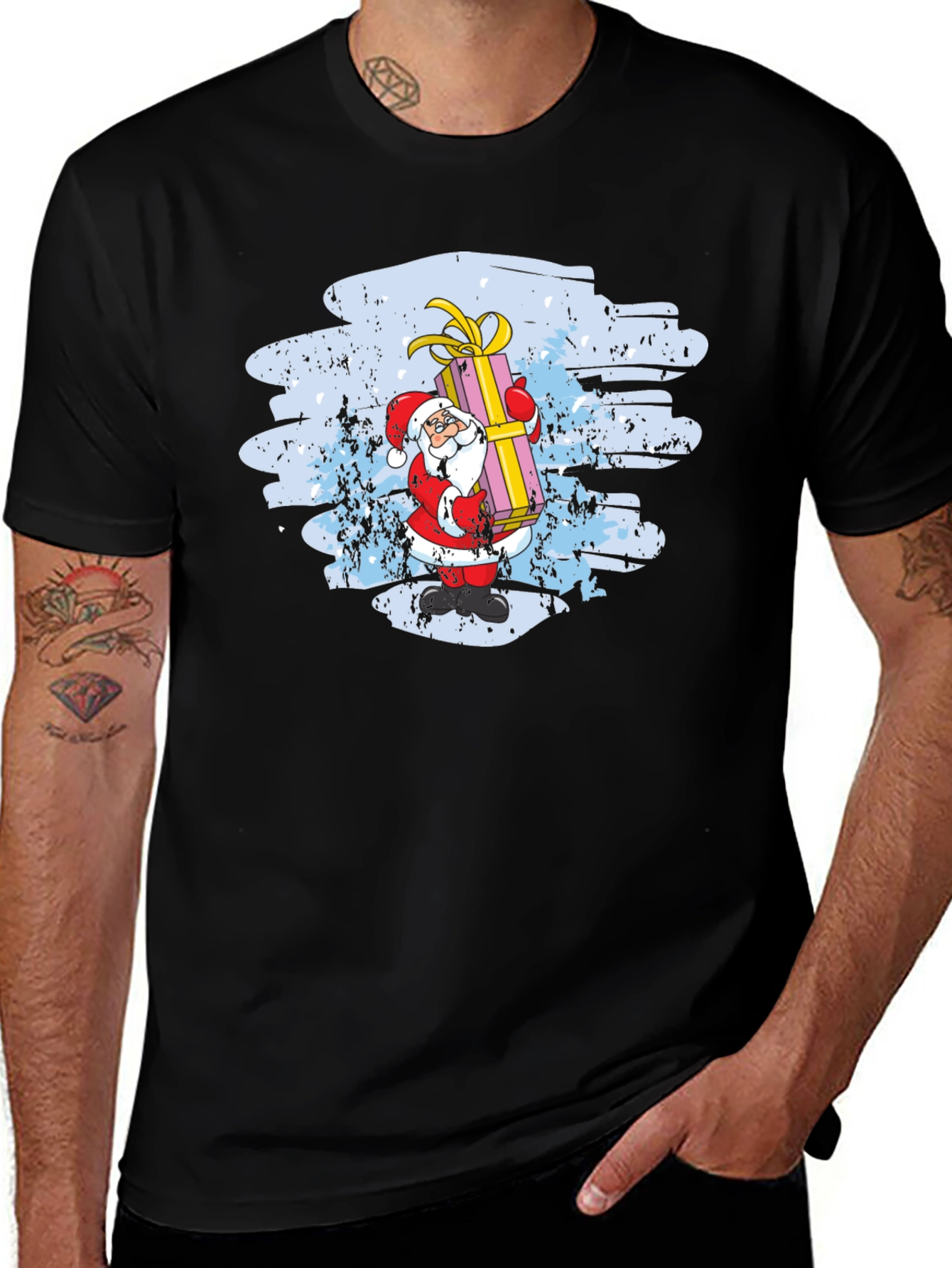 Santa Christmas Gift T-Shirt