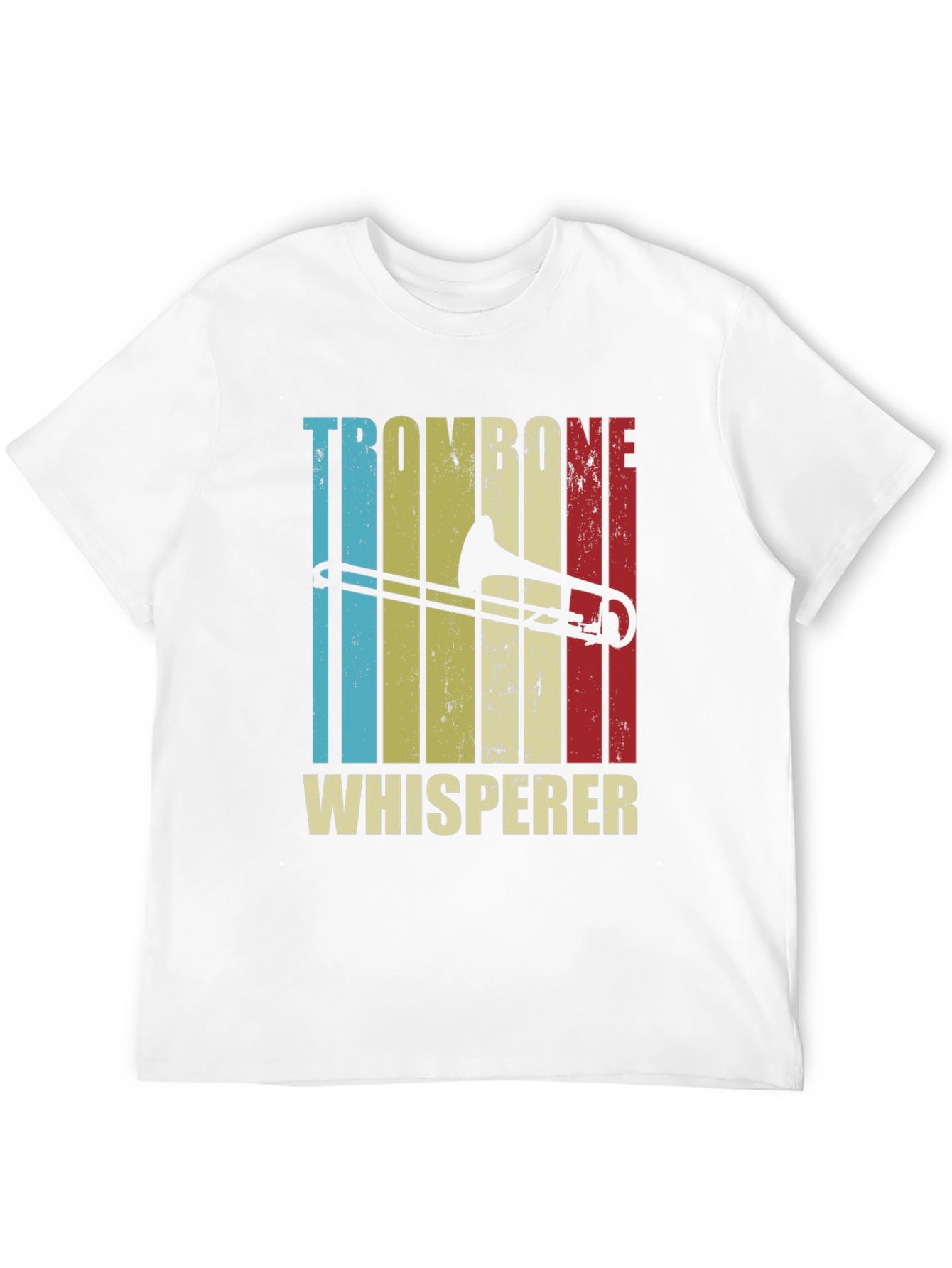 Trombone Whisperer Graphic Tee - Music Lover Shirt