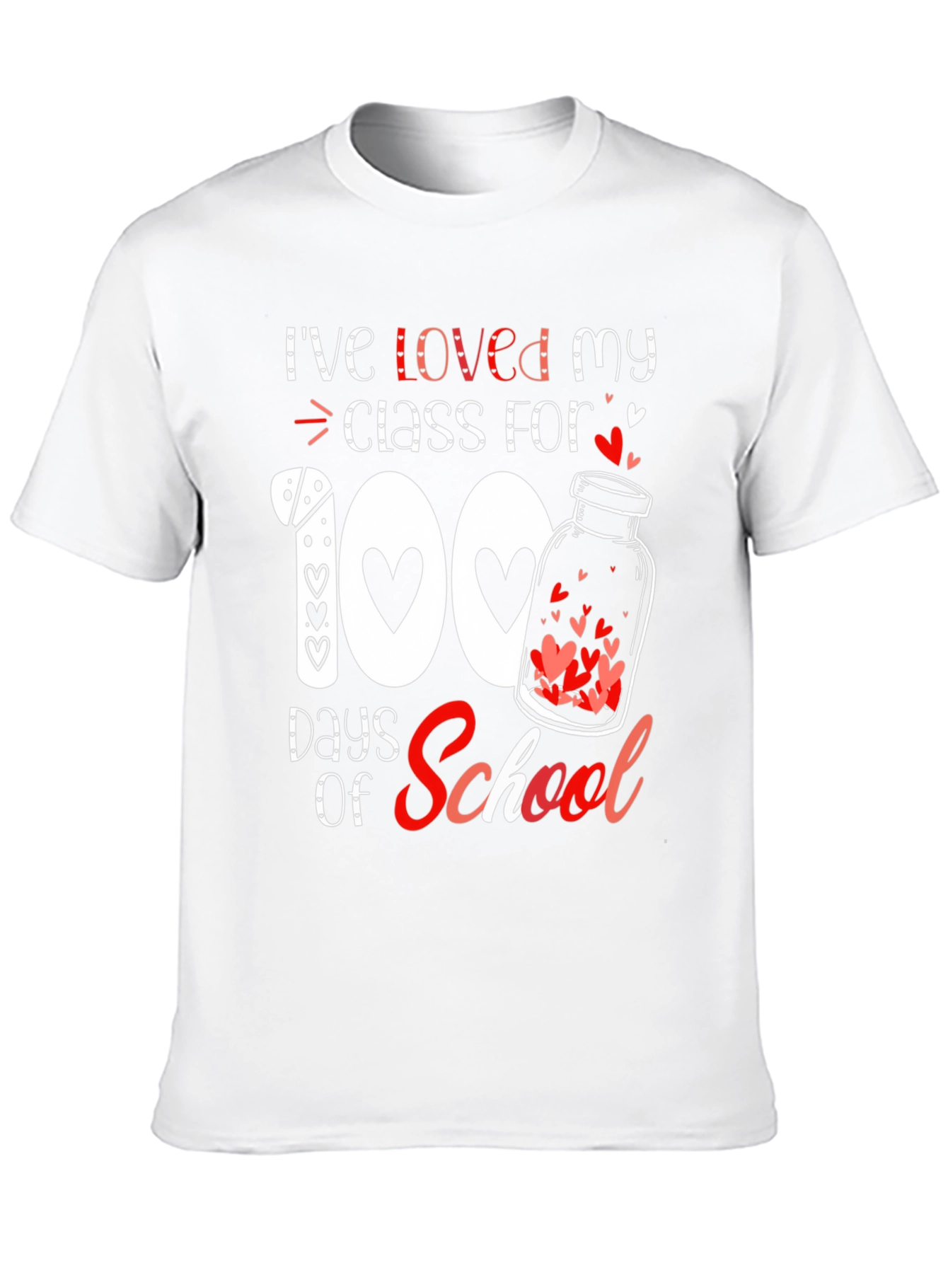 100 Days of School T-Shirt - Teacher Gift