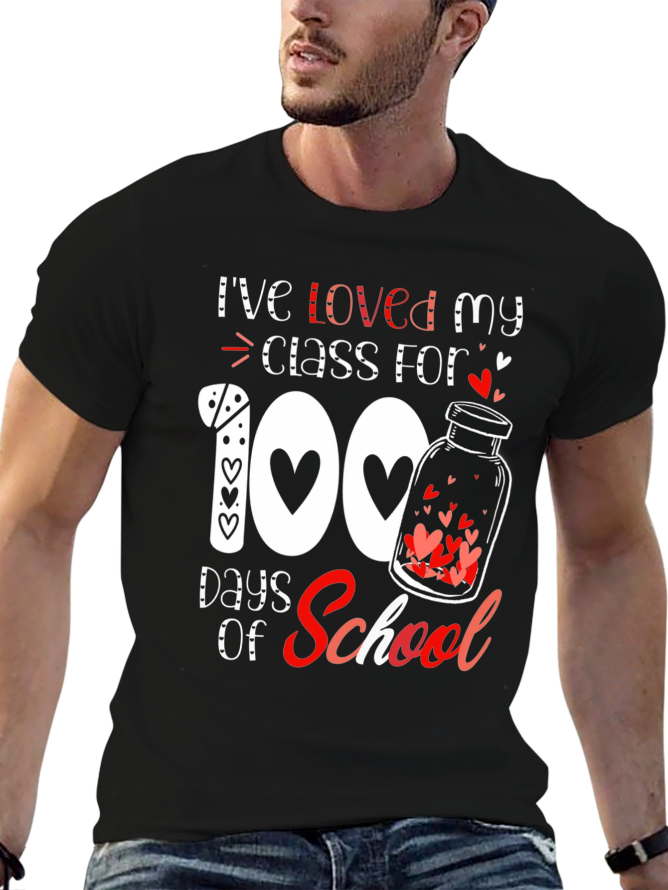 100 Days of School T-Shirt - Teacher Gift