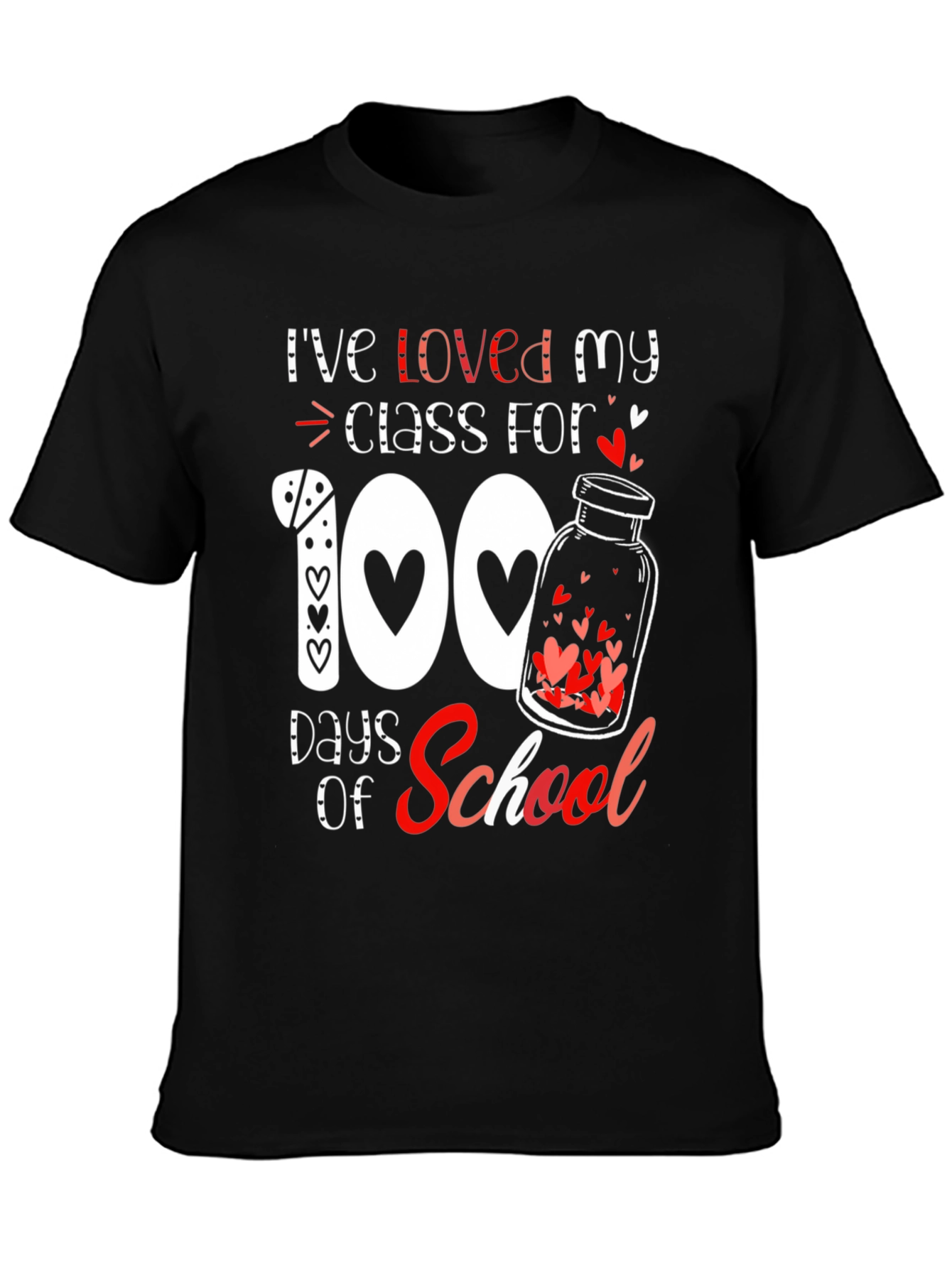 100 Days of School T-Shirt - Teacher Gift