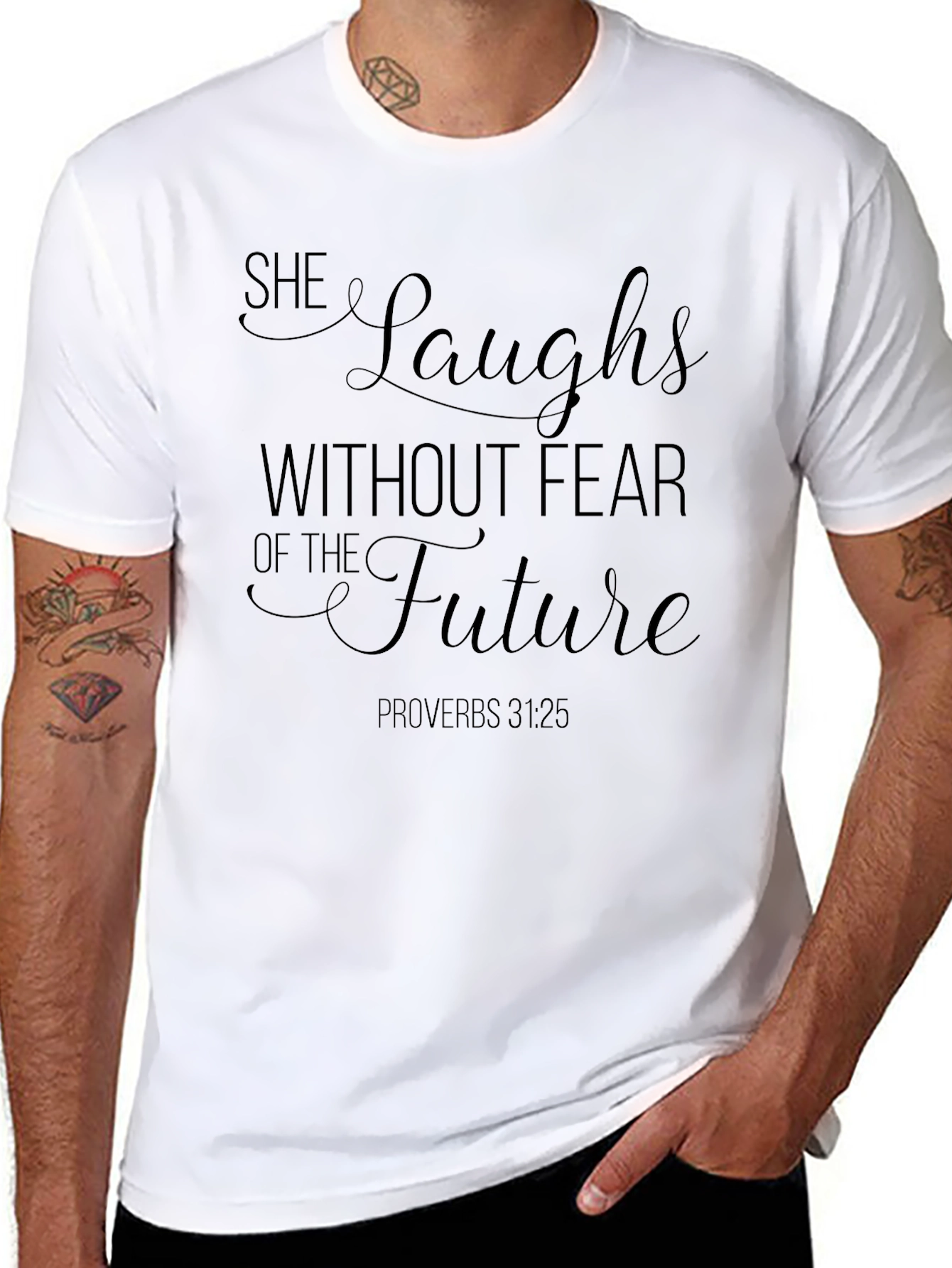 She Laughs Without Fear T-Shirt
