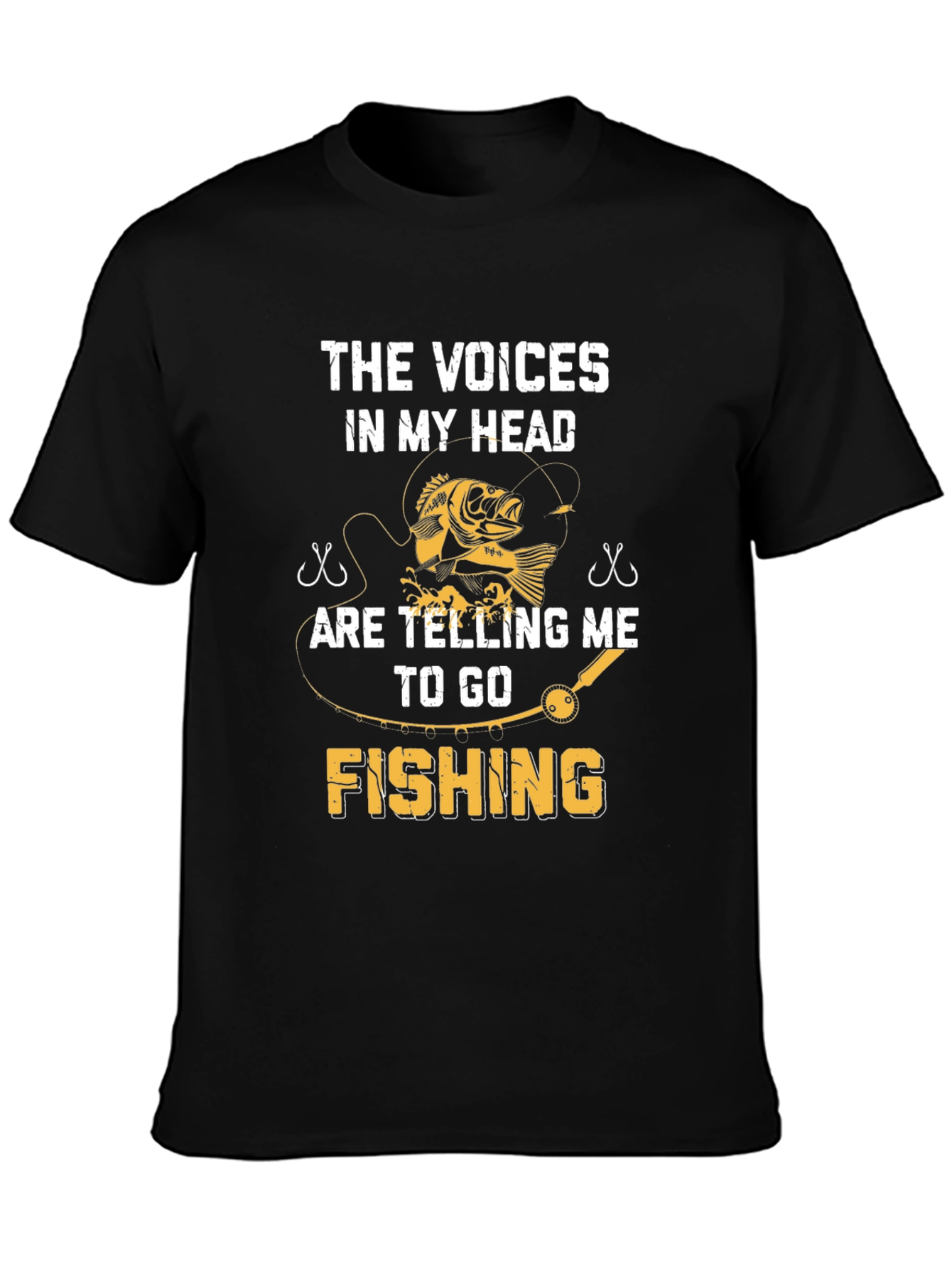 Fishing T-Shirt: The Voices in My Head