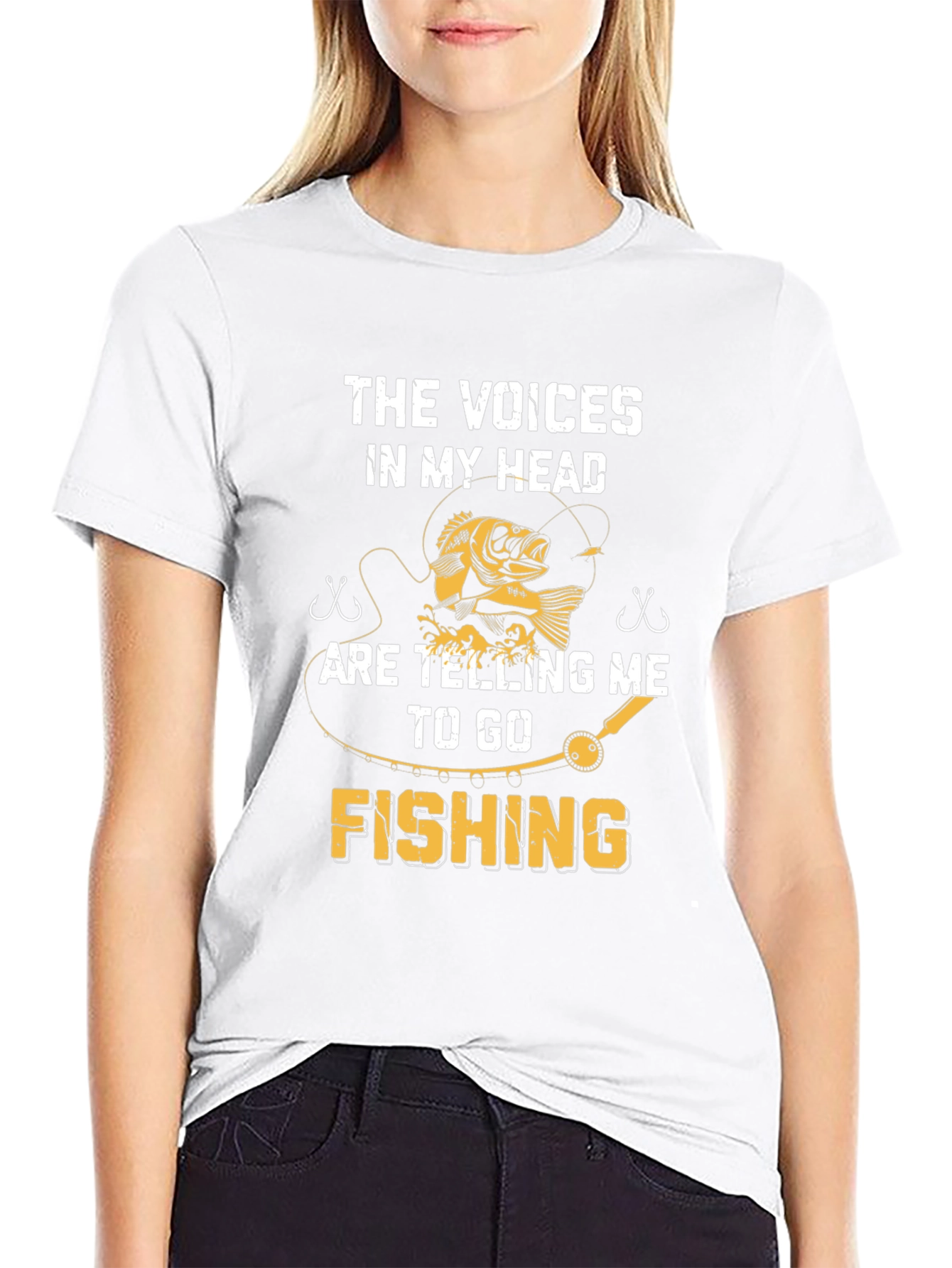 Fishing T-Shirt: The Voices in My Head