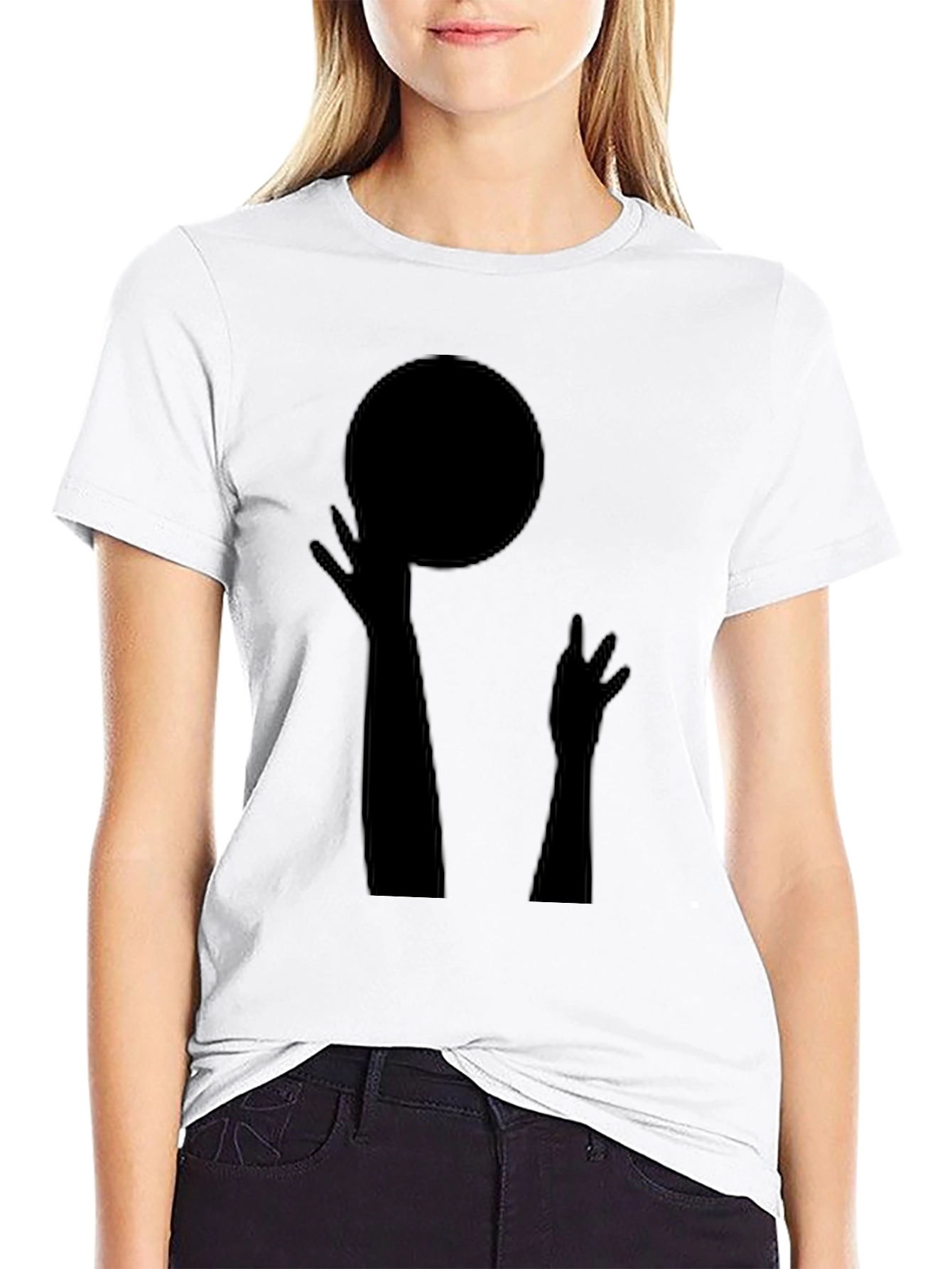 Basketball Silhouette Graphic Tee