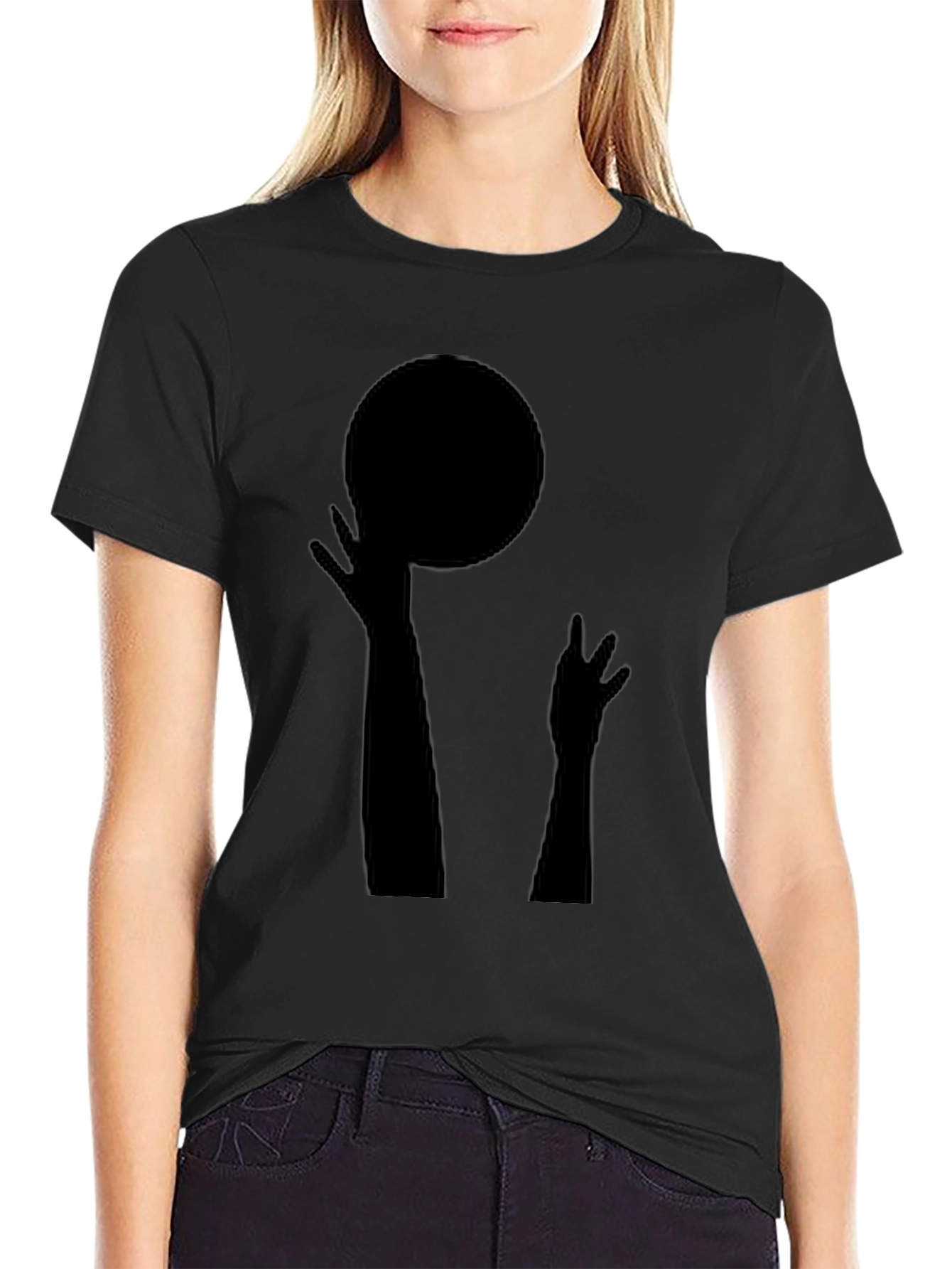 Basketball Silhouette Graphic Tee