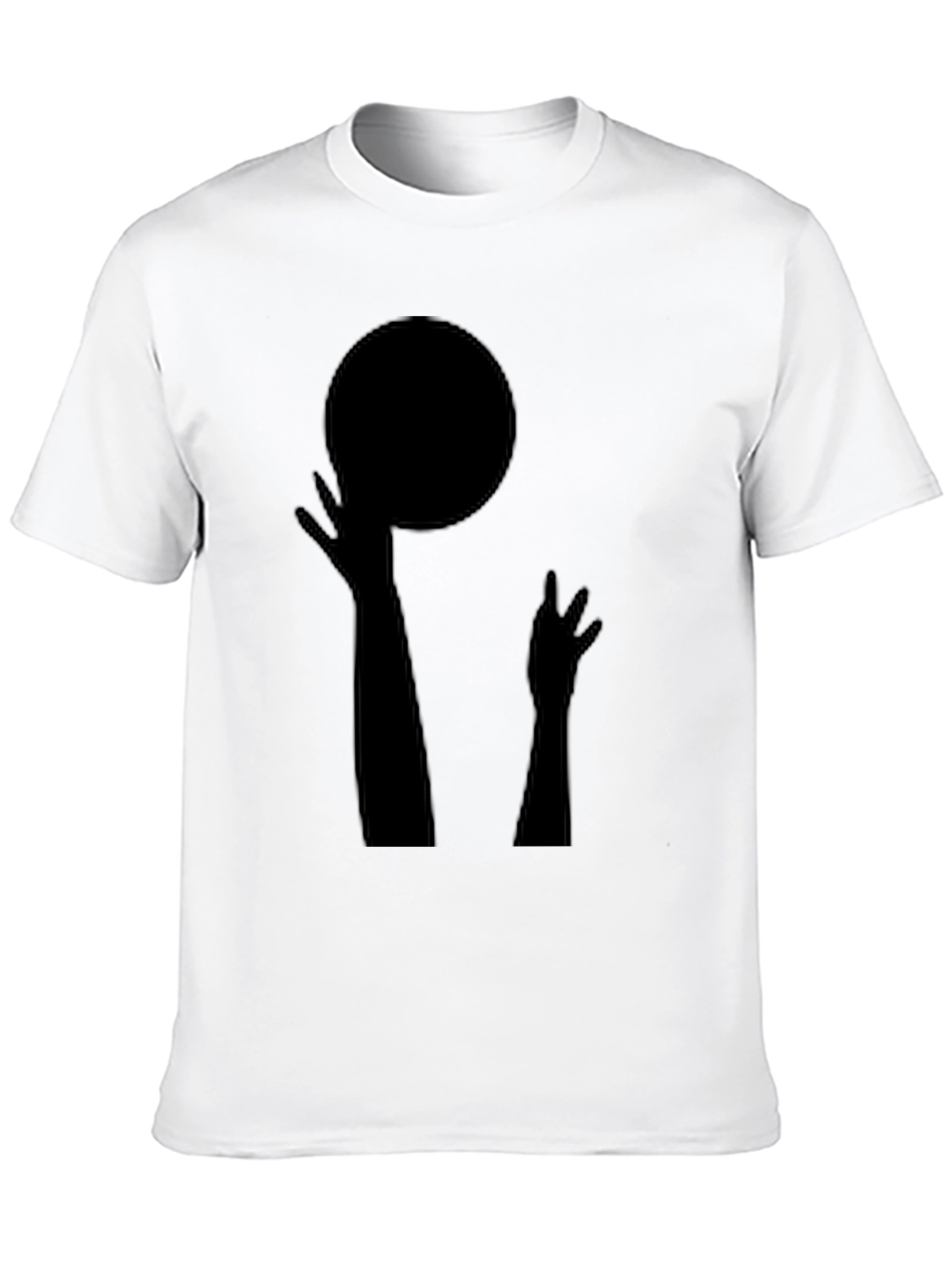 Basketball Silhouette Graphic Tee